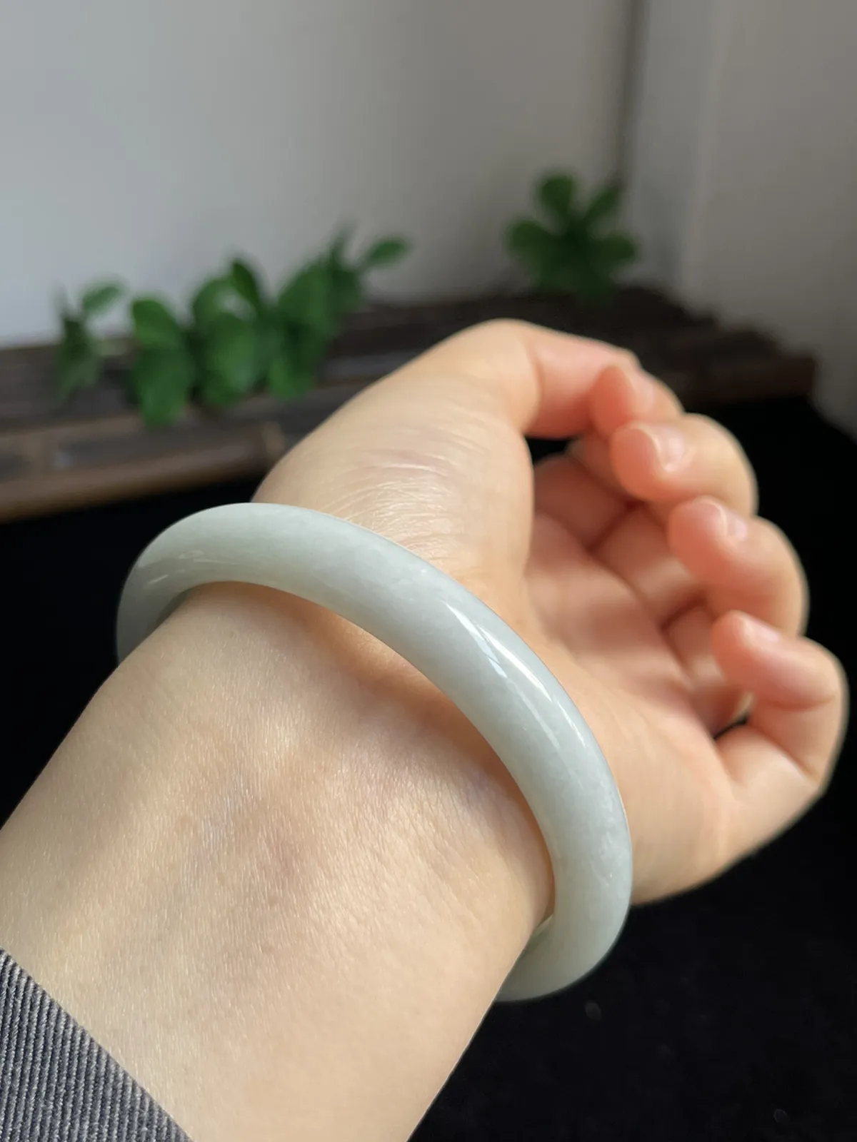 正圈58.2圈口，翡翠手镯