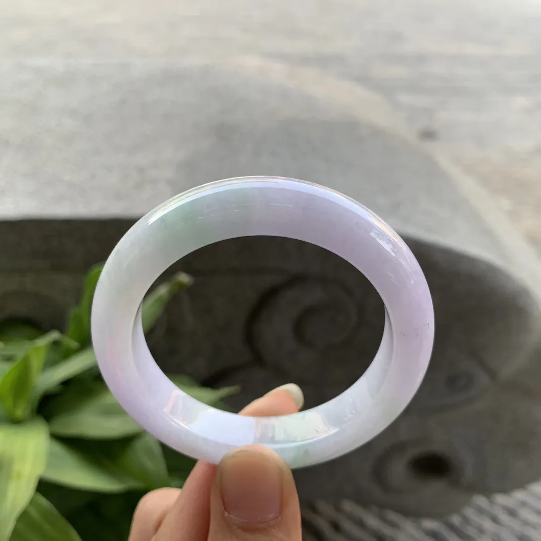 小圈口 49.1-11.4-8.6【春彩正圈手镯】正圈49 50可戴