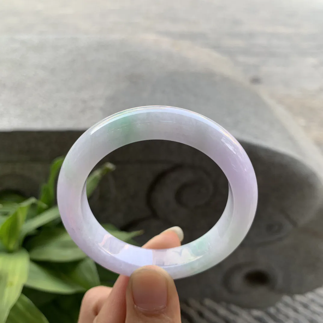 小圈口 49.1-11.4-8.6【春彩正圈手镯】正圈49 50可戴