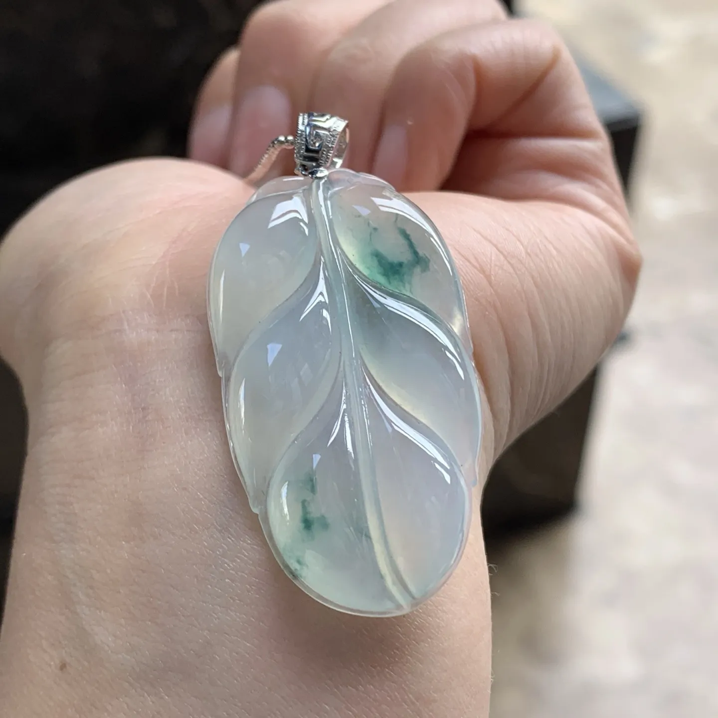 冰蓝花叶子^_^清新冰透