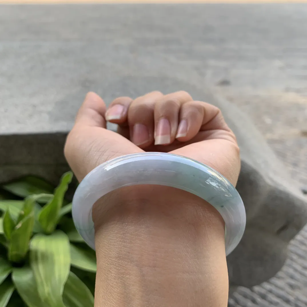 圈口 56.3-13.2-8【茄紫正圈手镯】正圈56 57可戴