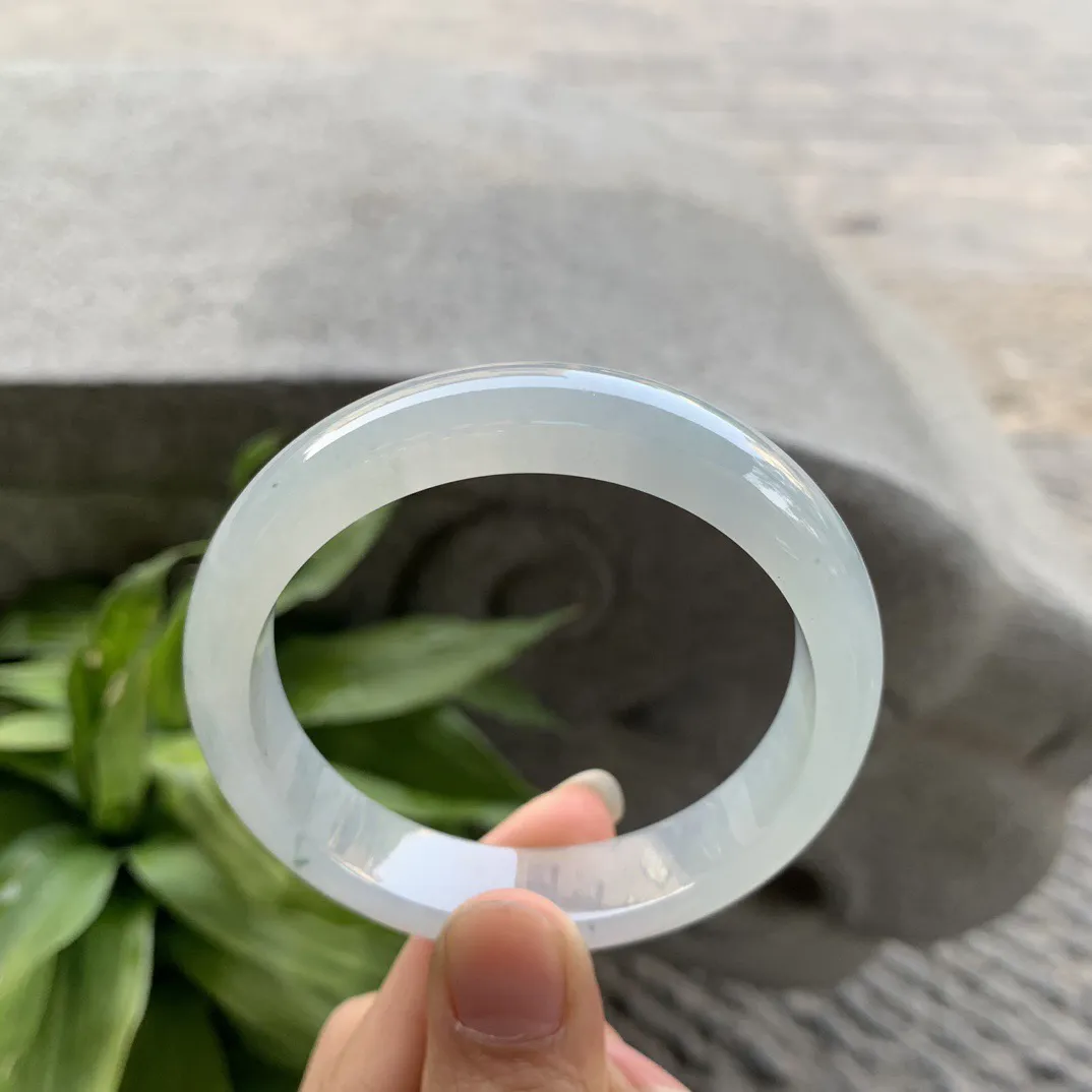 圈口54.3-12.3-7.7 【冰正圈手镯】正圈54 55可戴