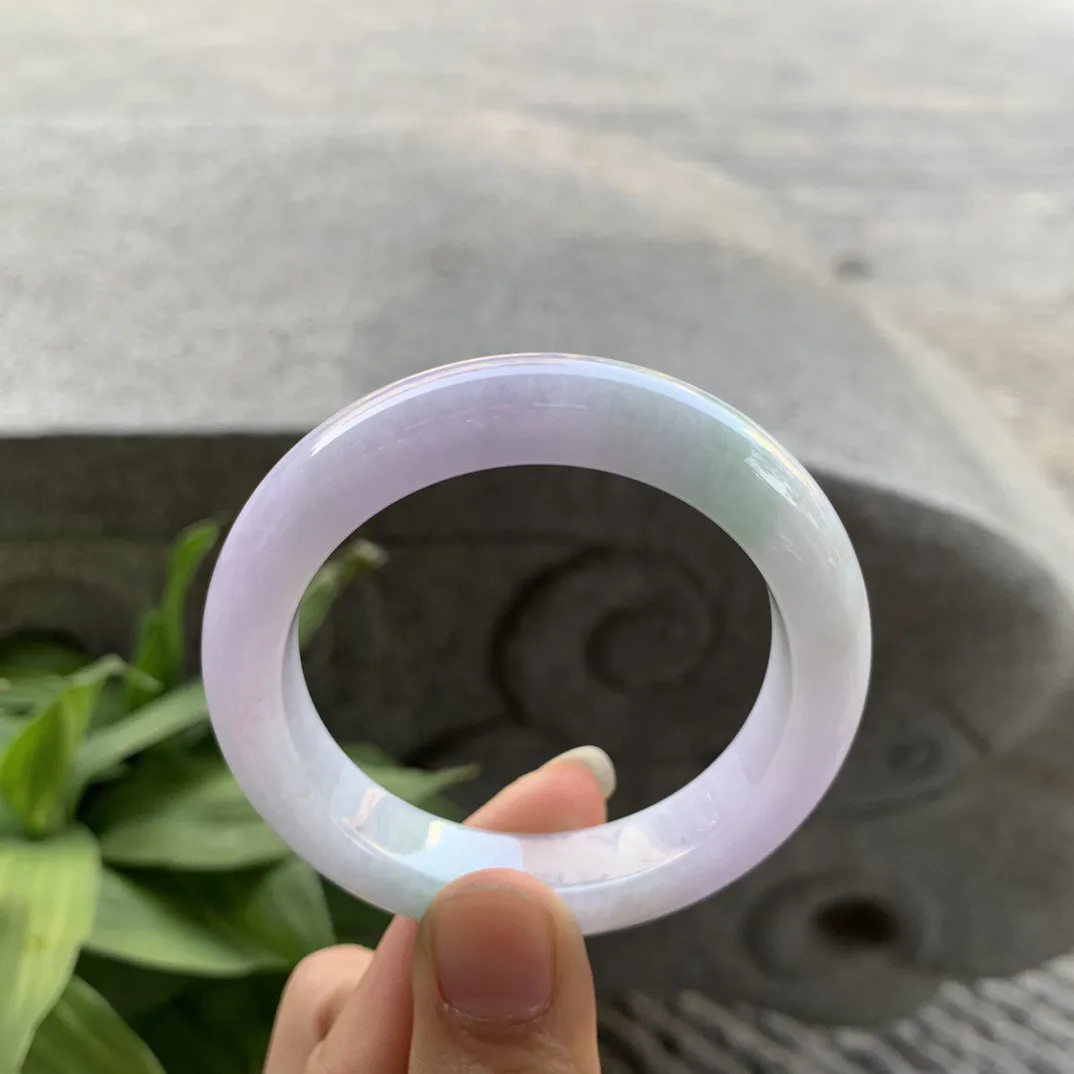 小圈口 49.1-11.4-8.6【春彩正圈手镯】正圈49 50可戴