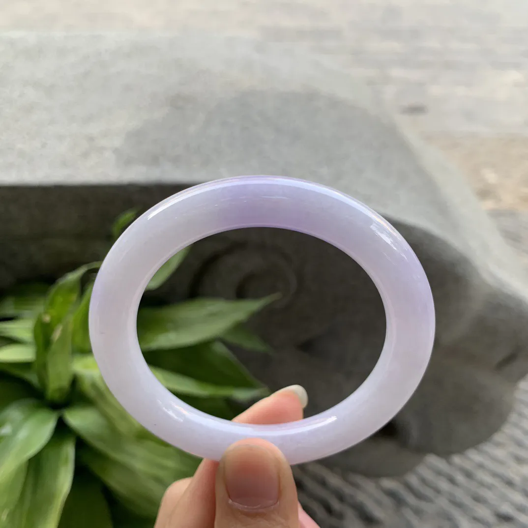 圈口54-9.3 【紫罗兰圆条手镯】圆条54 55可戴