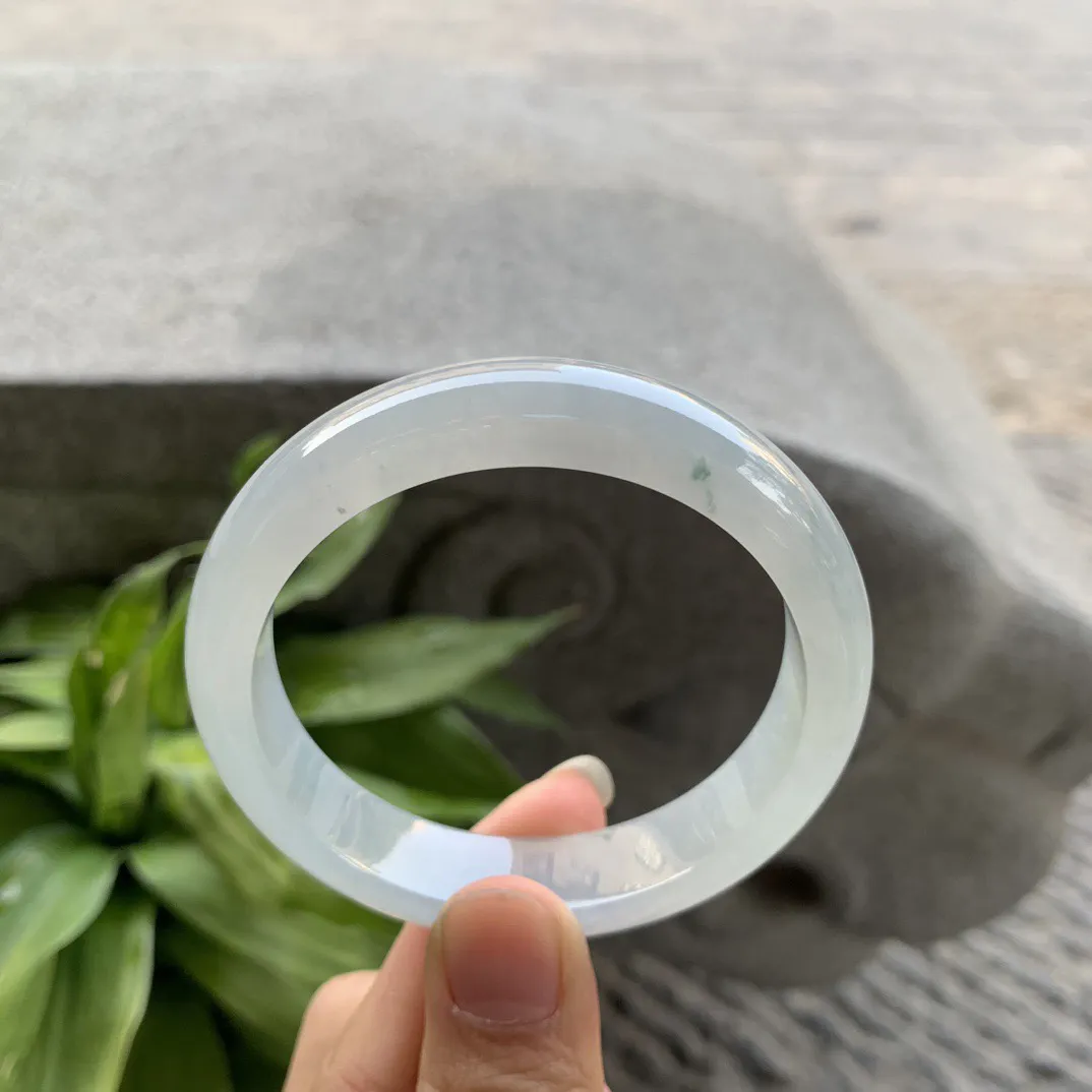 圈口54.3-12.3-7.7 【冰正圈手镯】正圈54 55可戴