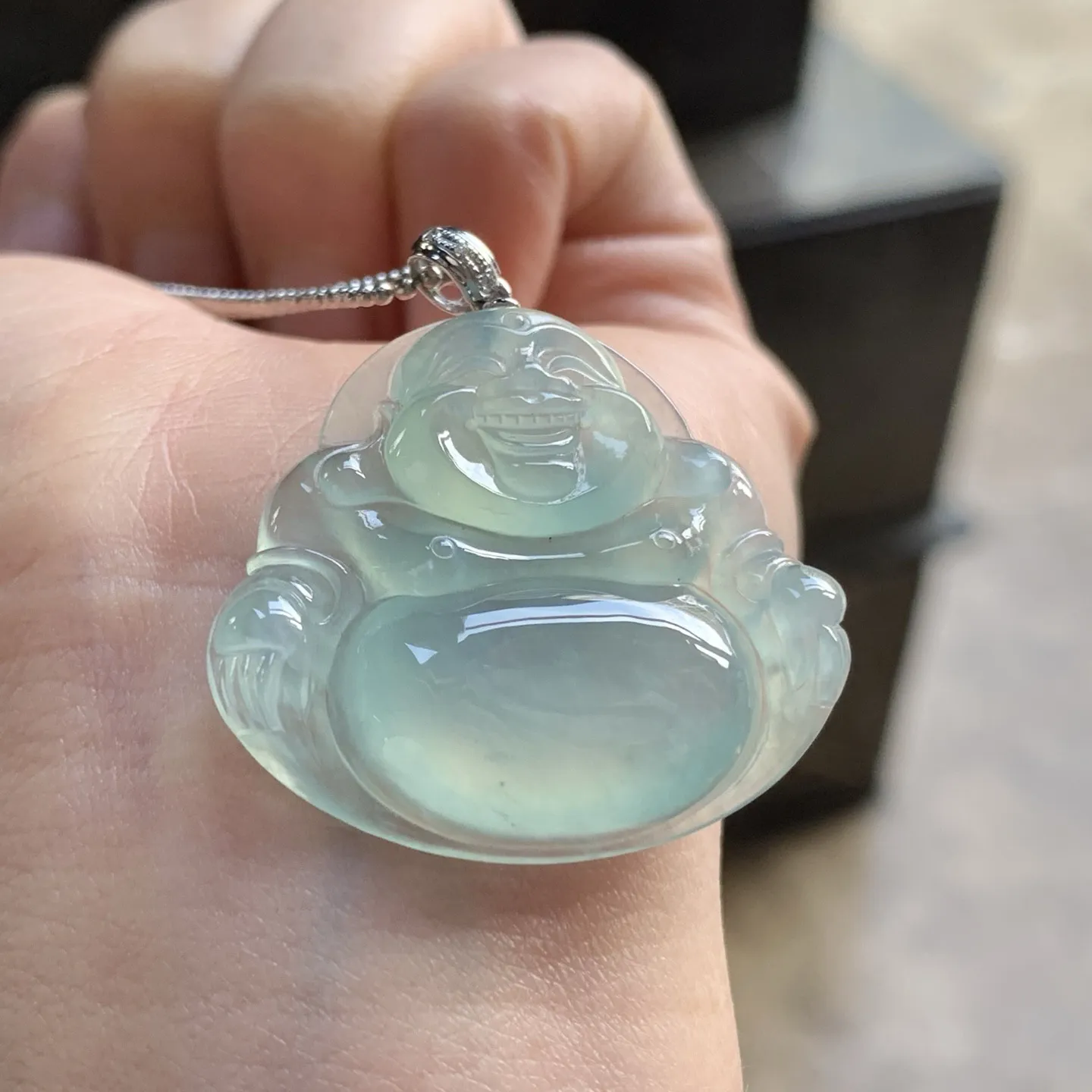 金扣晴水佛公^_^清新冰透