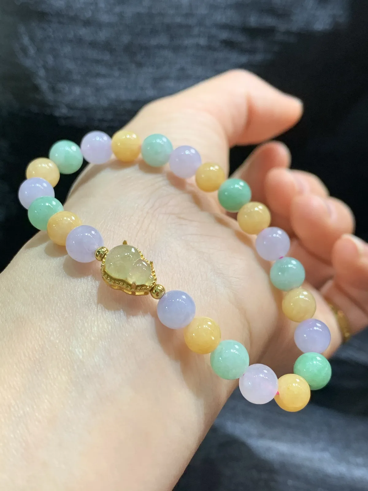 多宝手串，上手超美~