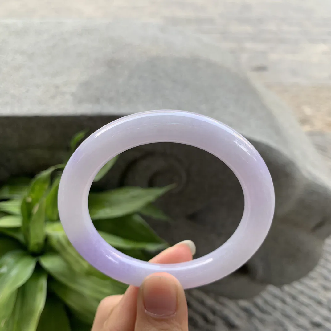 圈口54-9.3 【紫罗兰圆条手镯】圆条54 55可戴