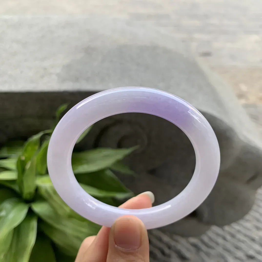 圈口54-9.3 【紫罗兰圆条手镯】圆条54 55可戴