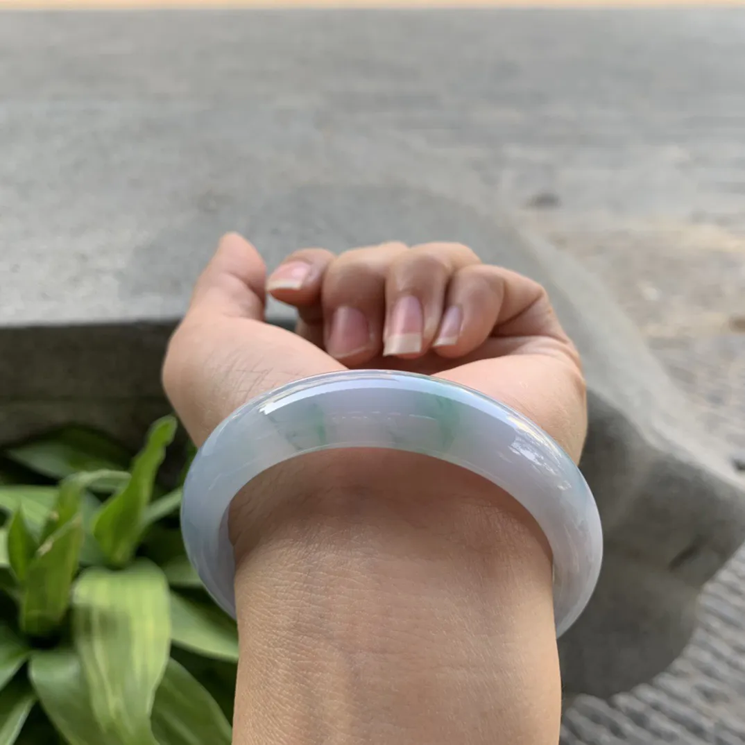 圈口 56.3-13.2-8【茄紫正圈手镯】正圈56 57可戴