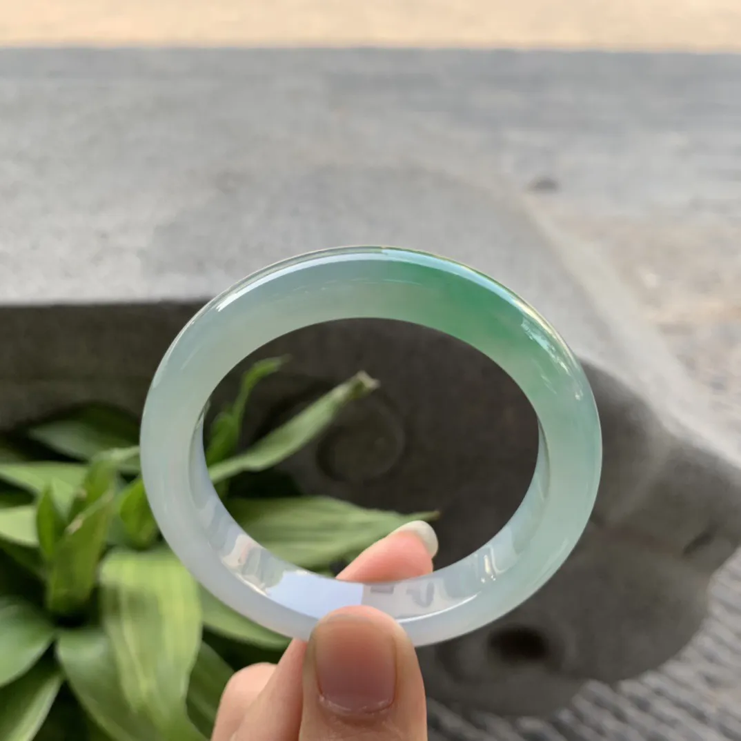 小圈口51.6-11.1-8.2 【冰飘正圈手镯】正圈51 55可戴