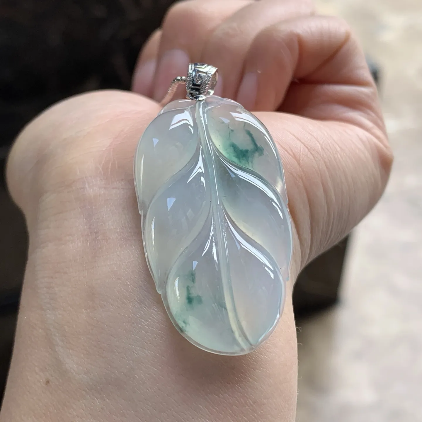 冰蓝花叶子^_^清新冰透