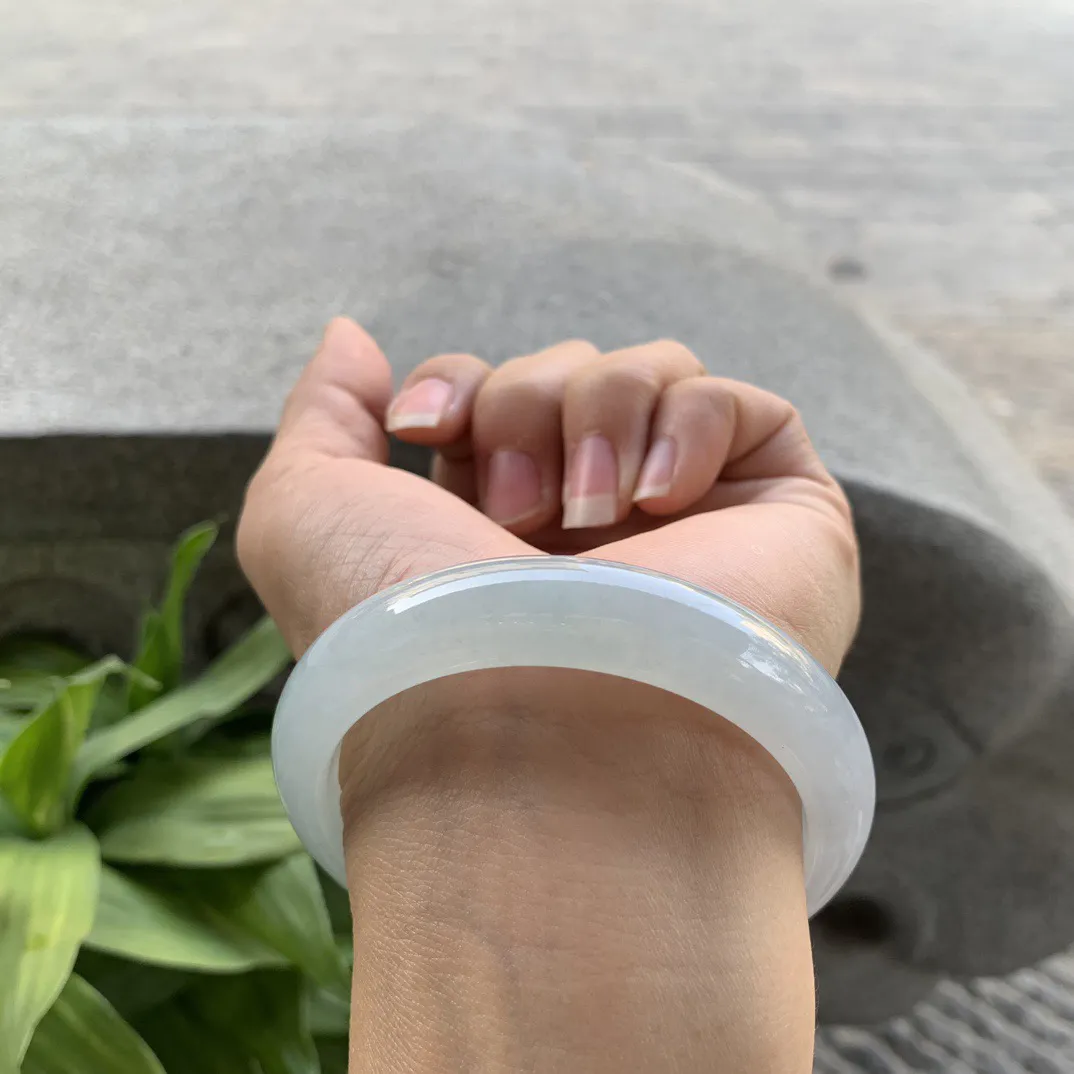 圈口55-12.5-8 【冰晴正圈手镯】正圈55 56可戴