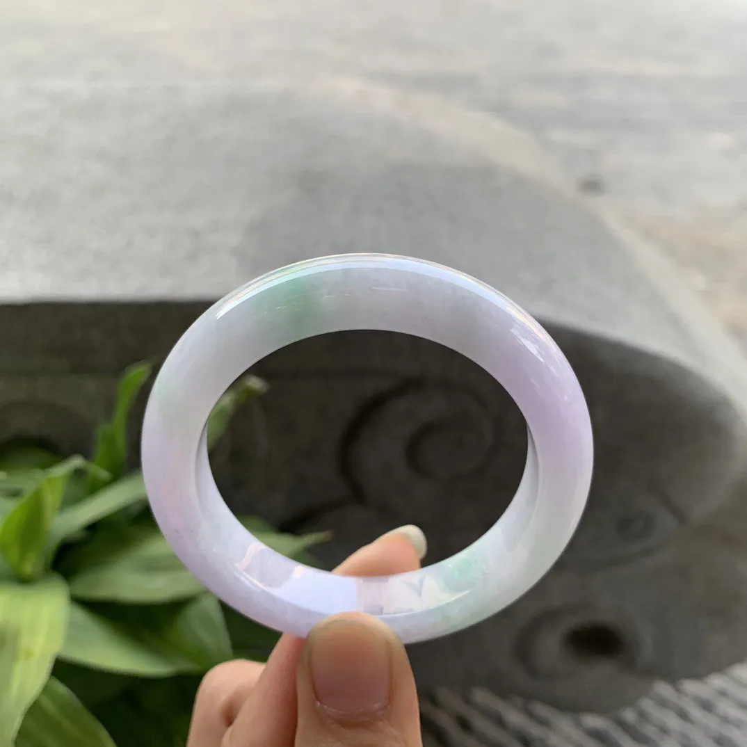 小圈口 49.1-11.4-8.6【春彩正圈手镯】正圈49 50可戴