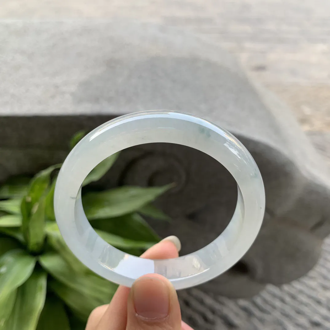 圈口54.3-12.3-7.7 【冰正圈手镯】正圈54 55可戴