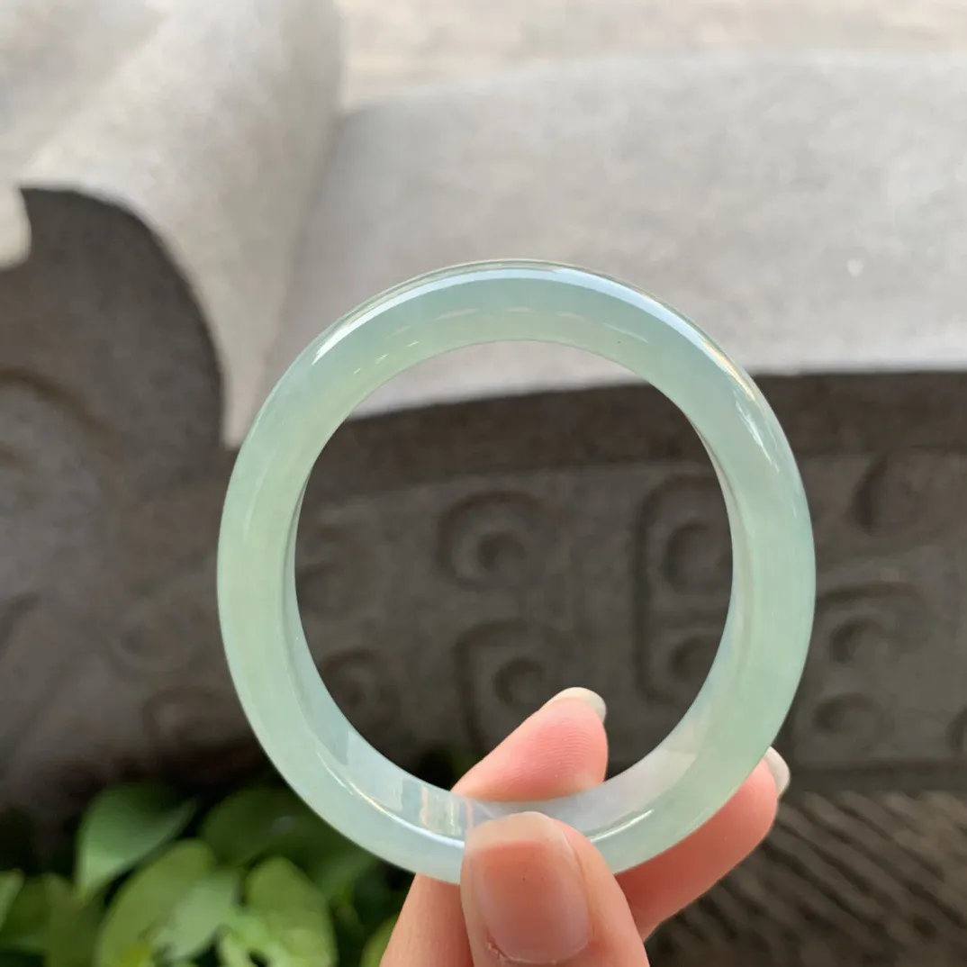 圈口54-46.2-11-6.9 【冰绿贵妃手镯】贵妃54 55可戴