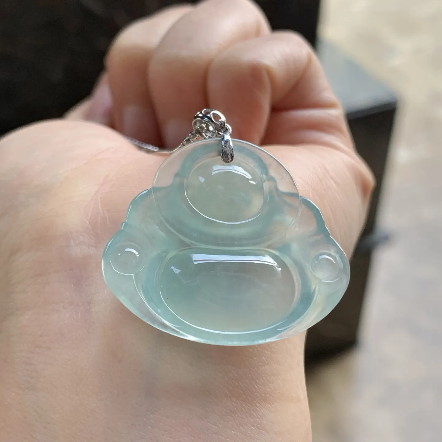 金扣晴水佛公^_^清新冰透