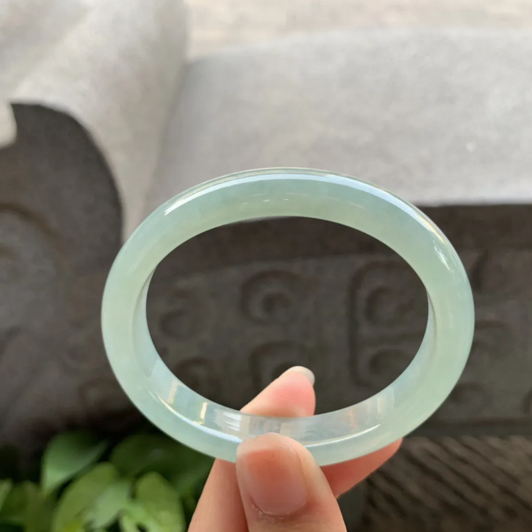 圈口54-46.2-11-6.9 【冰绿贵妃手镯】贵妃54 55可戴