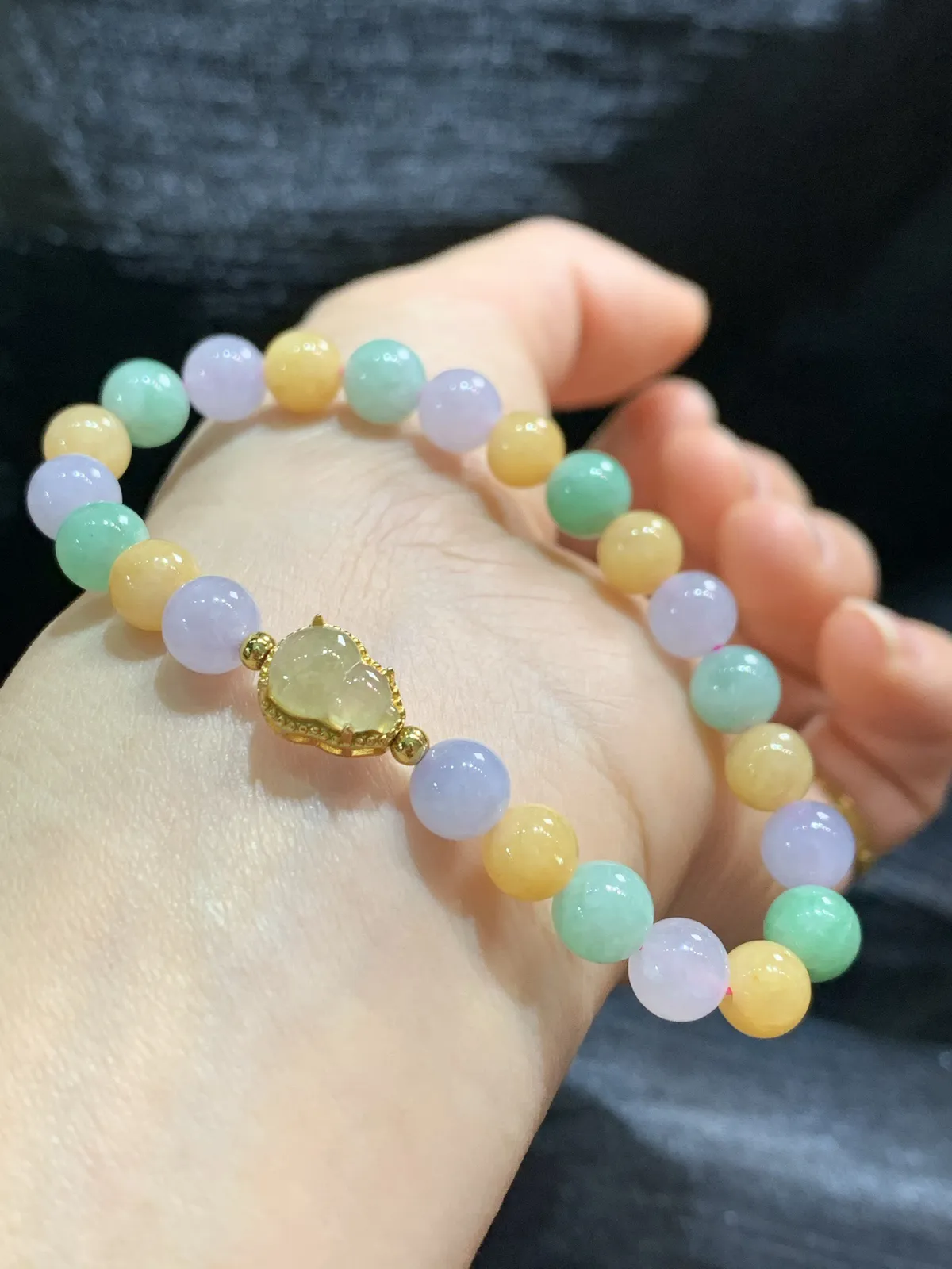 多宝手串，上手超美~