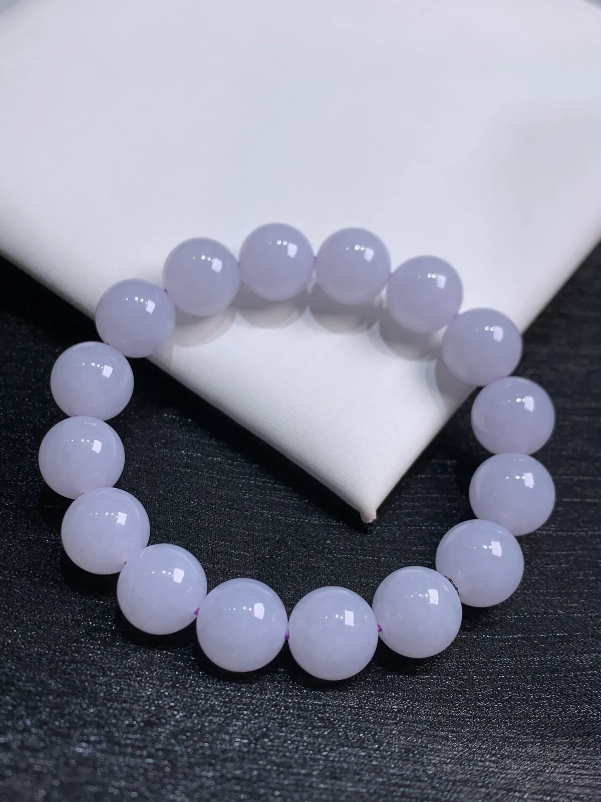 紫罗兰手串，上手超美~