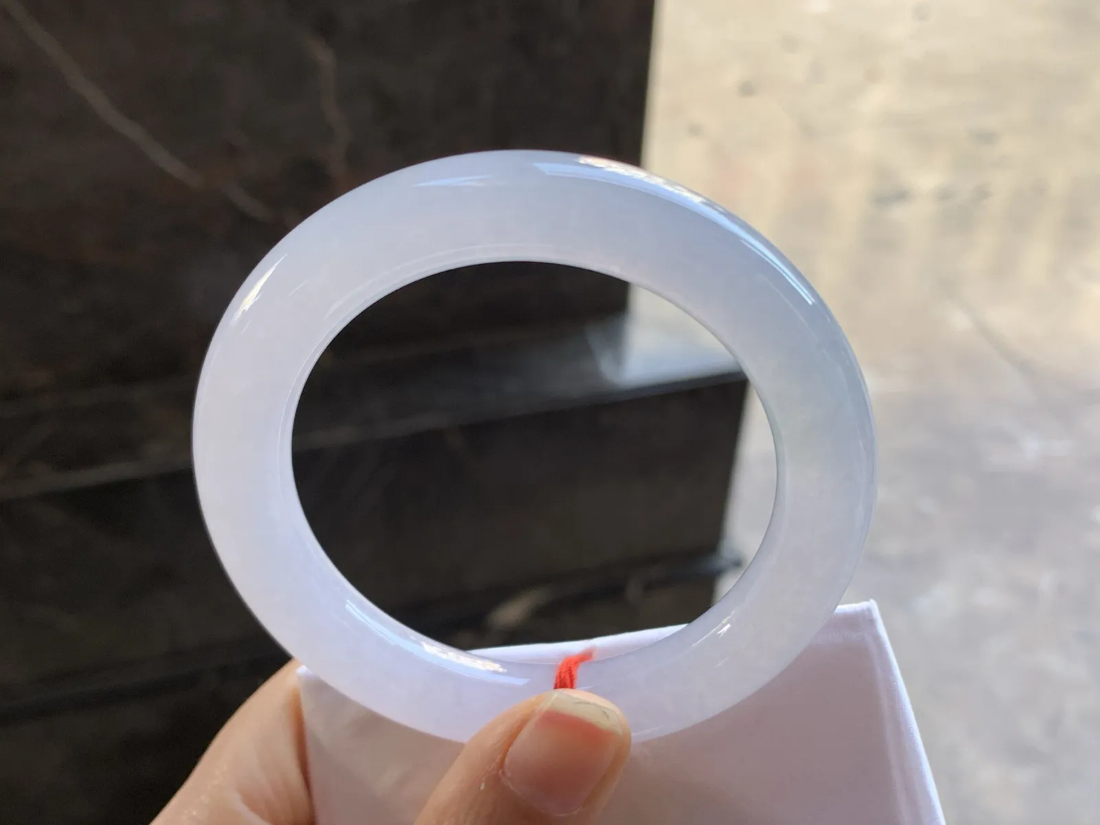 55-10.8

冰紫圆条手镯^_^水润冰透 清新