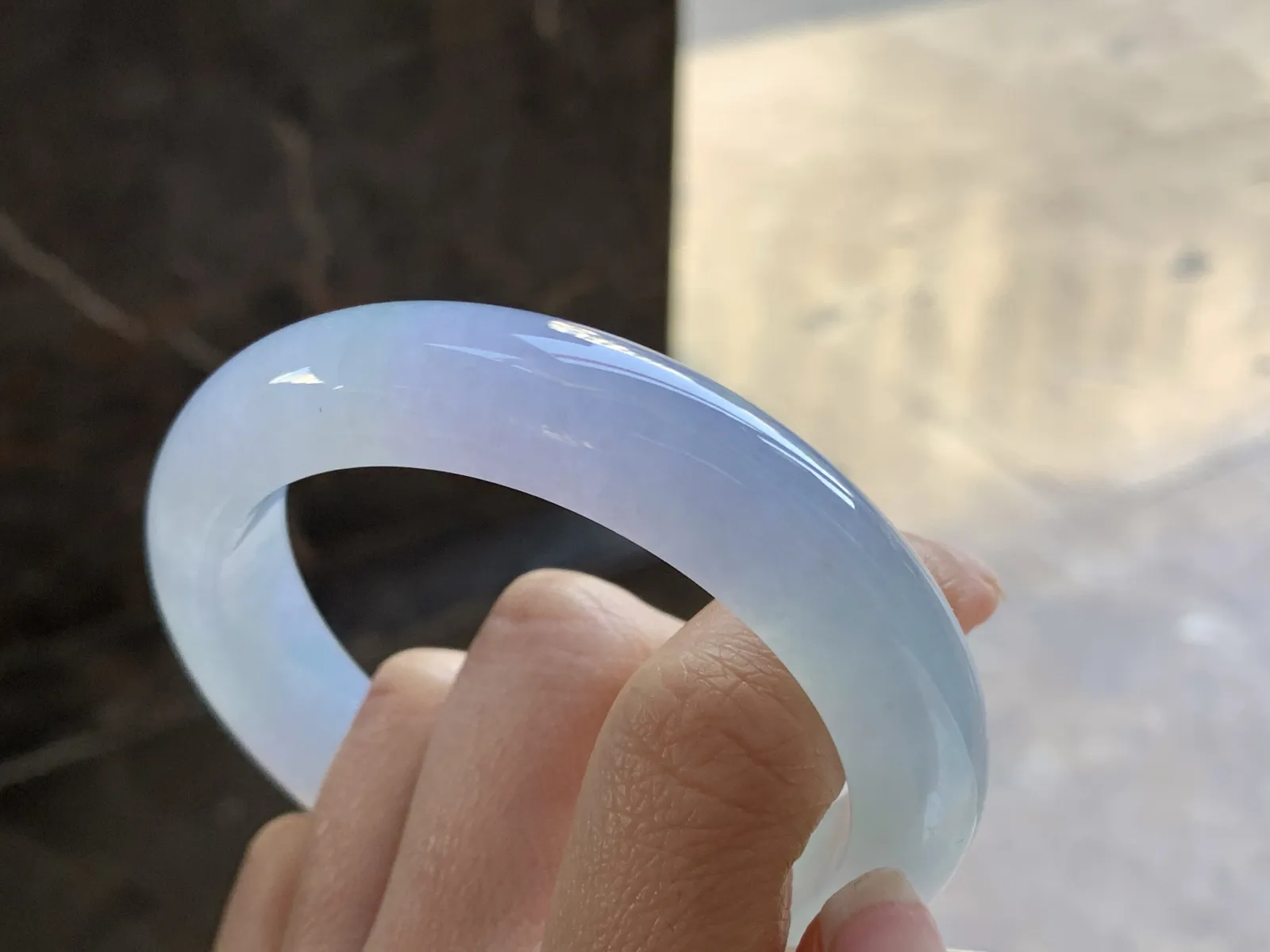 57-13.2-10

冰紫淡春彩手镯^_^清新 冰透