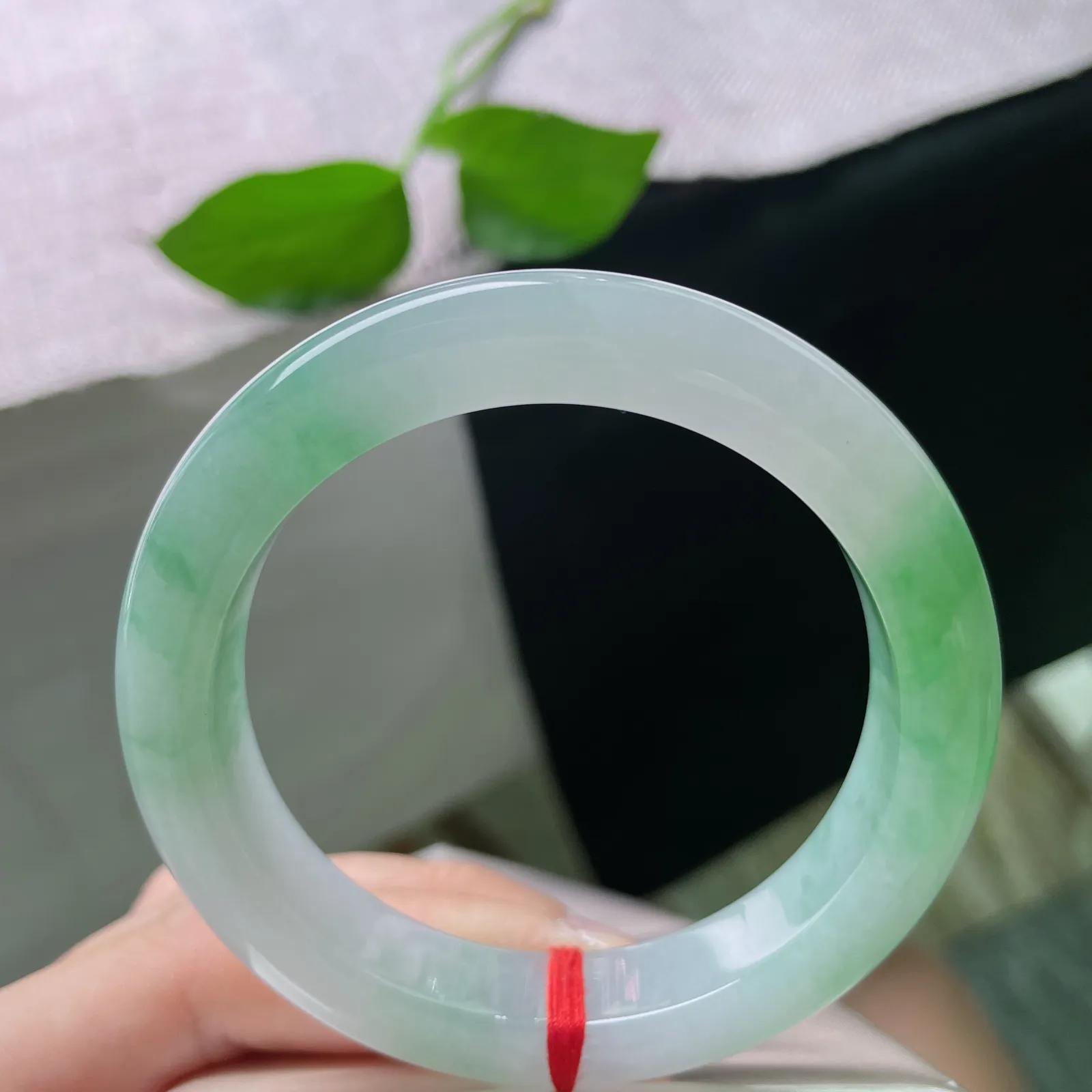 55.4/11.5/9.1，飘绿，正圈，春色满园，水润，细腻，甜美，优雅，贵气