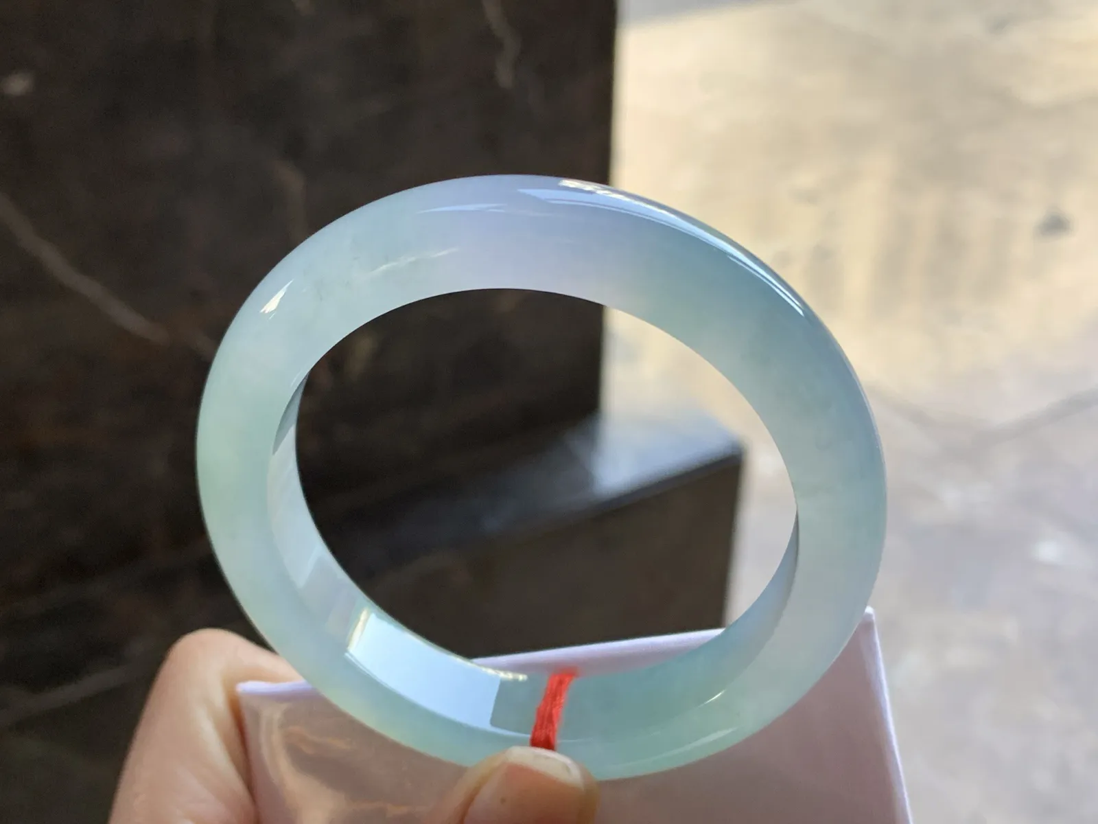 55.5-12-9.1

冰种淡春彩手镯^_^水润 清新