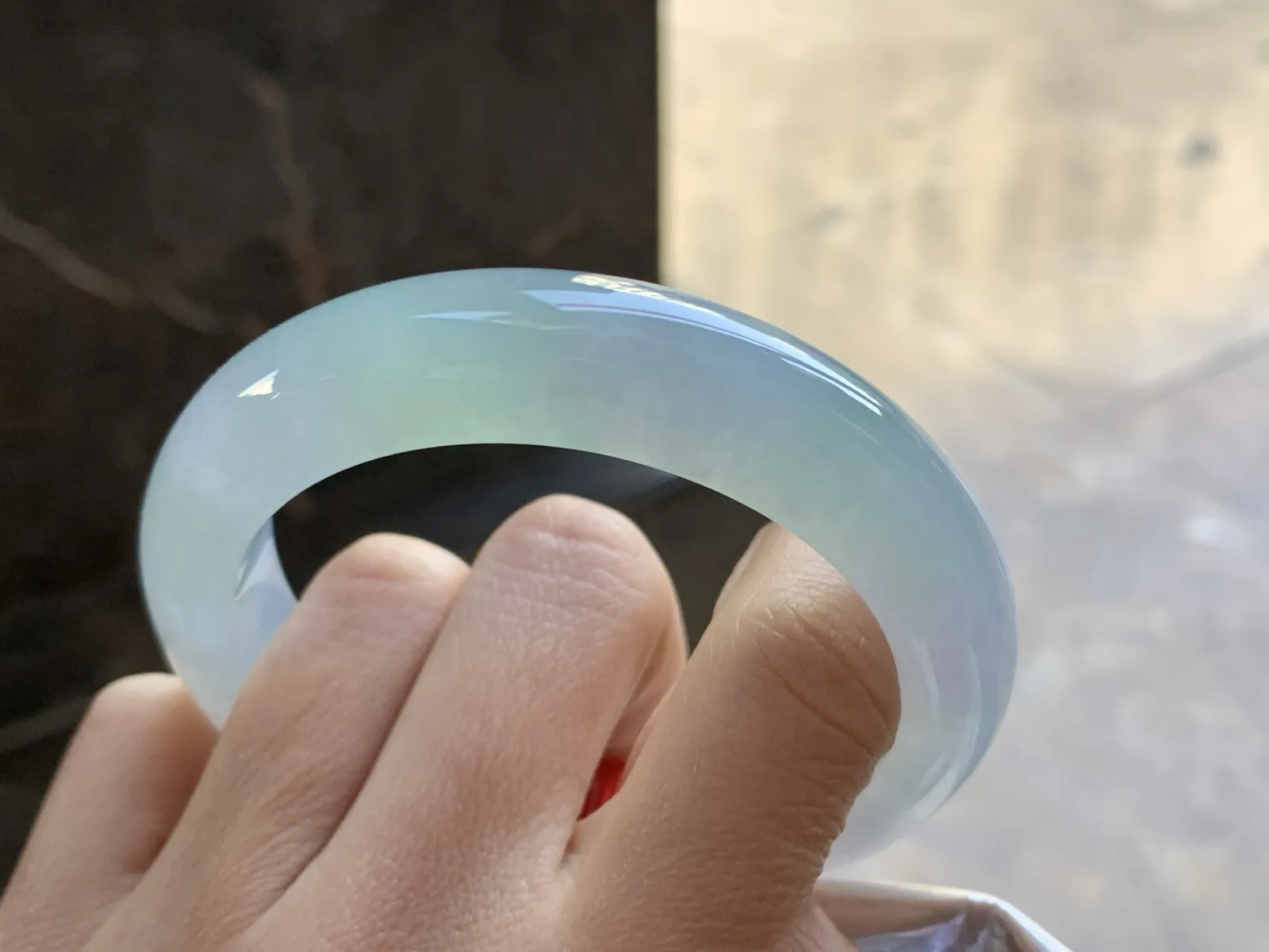 57-13.2-10

冰紫淡春彩手镯^_^清新 冰透