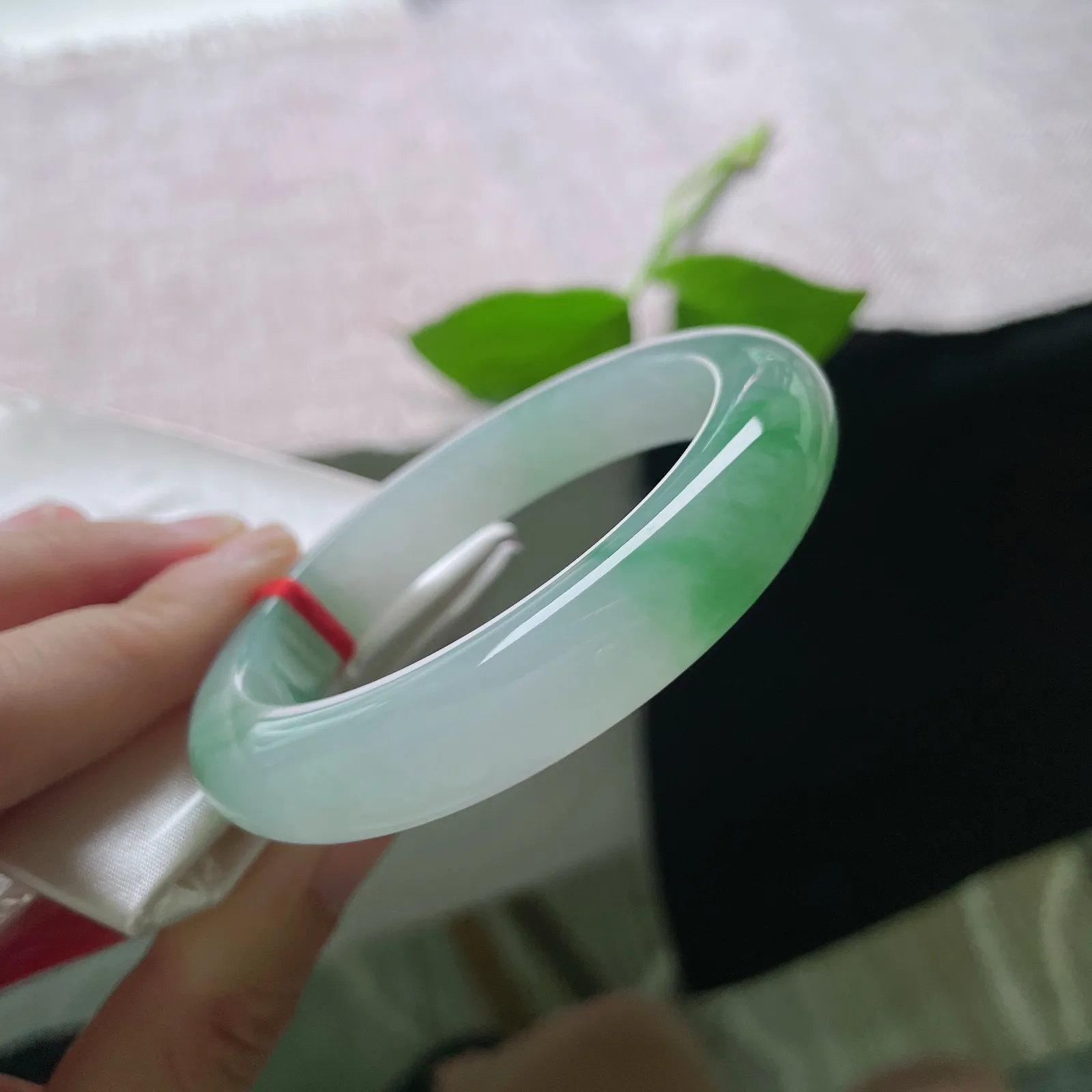 55.4/11.5/9.1，飘绿，正圈，春色满园，水润，细腻，甜美，优雅，贵气