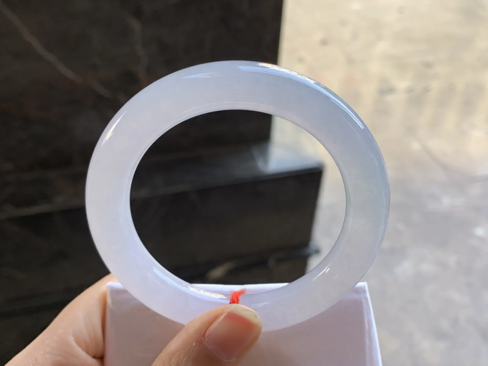 55-10.8

冰紫圆条手镯^_^水润冰透 清新