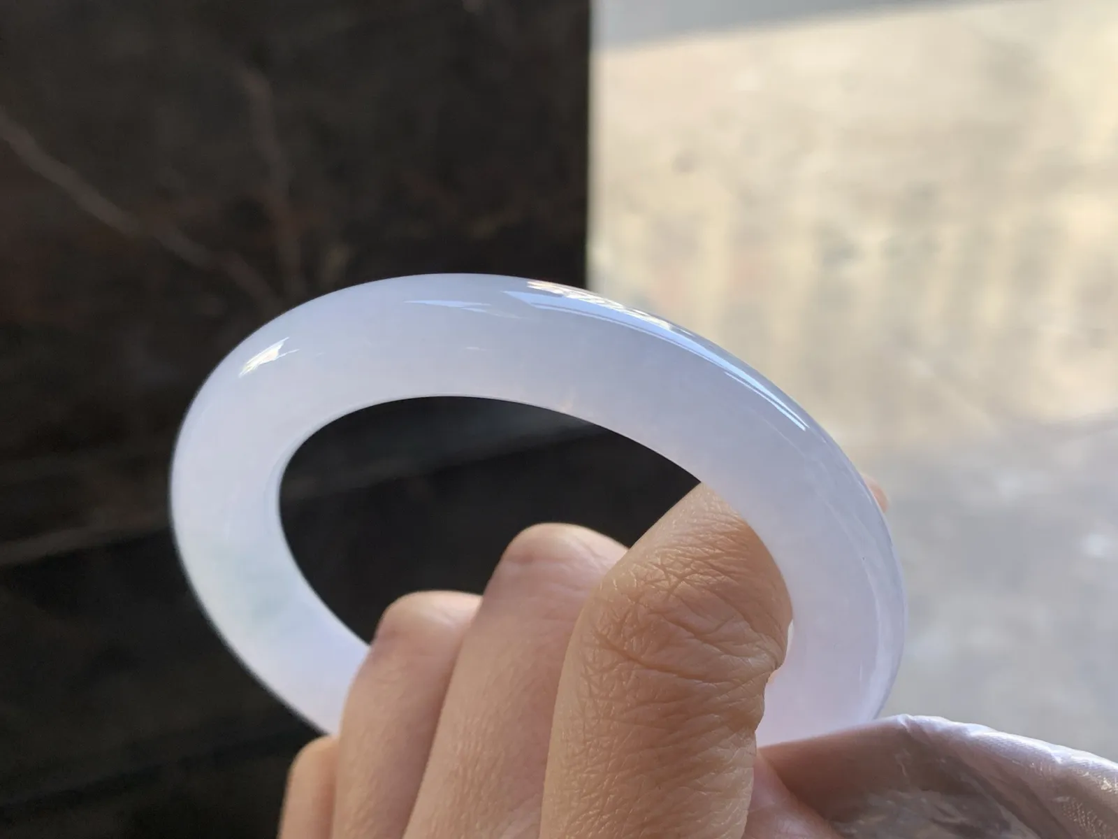 55-10.8

冰紫圆条手镯^_^水润冰透 清新