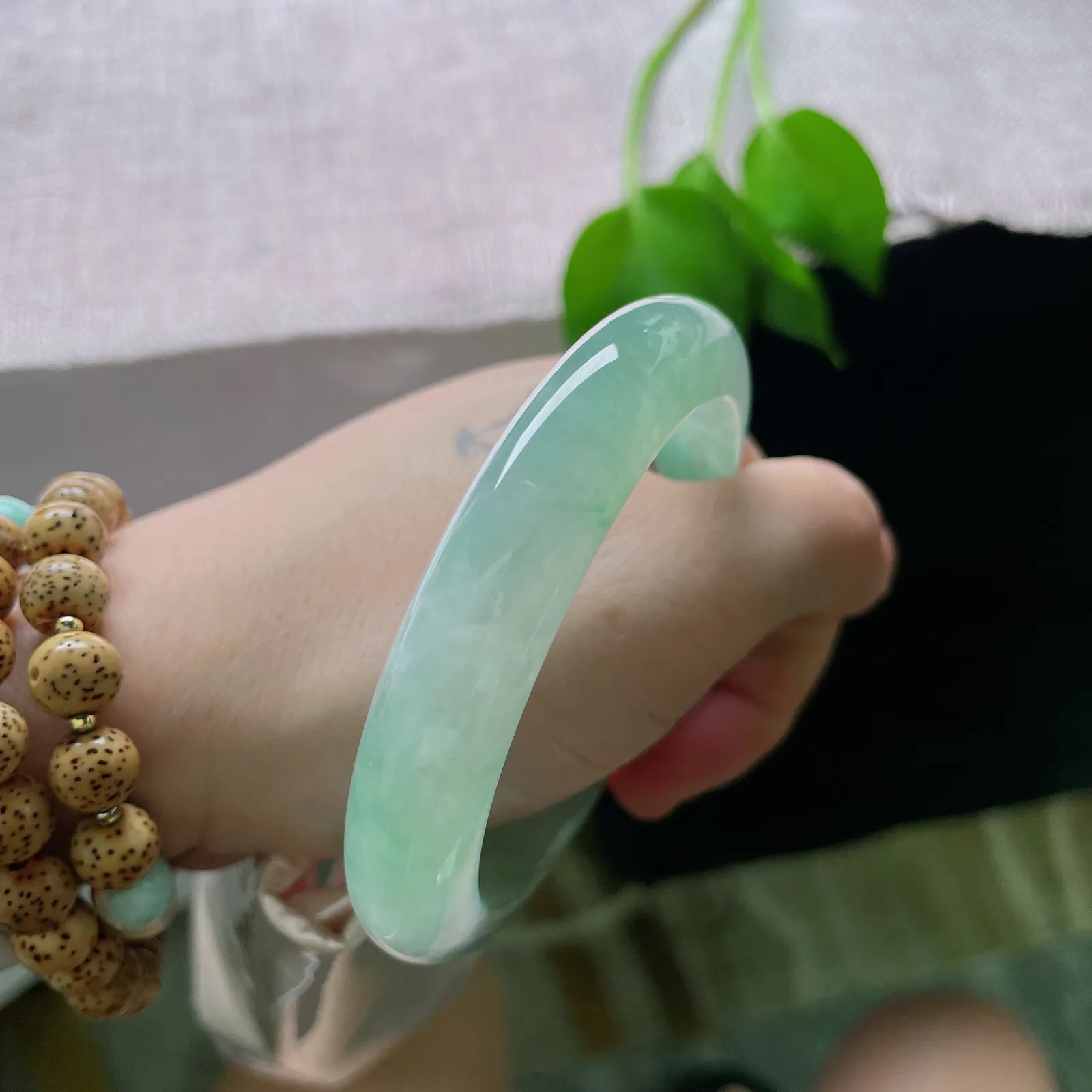 56.7/11.8/8.9，冰晴底正圈，冰冰透透，种老，倾国倾城，国色天香，晶体纹