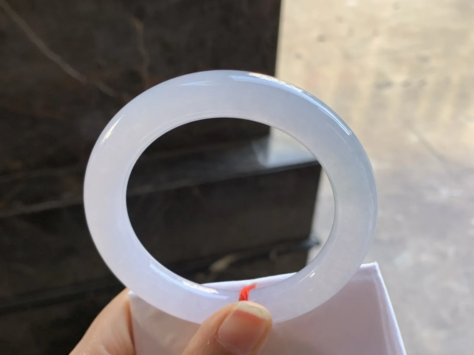 55-10.8

冰紫圆条手镯^_^水润冰透 清新