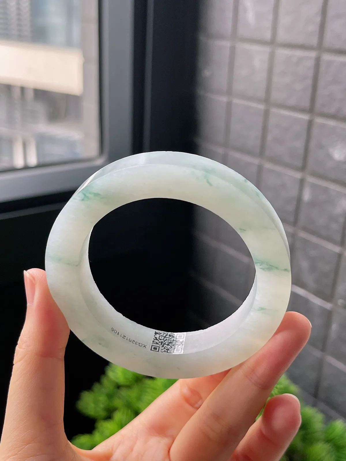 翡翠冰糯种飘花毛坯，⭕️正圈最大做57，最小做53