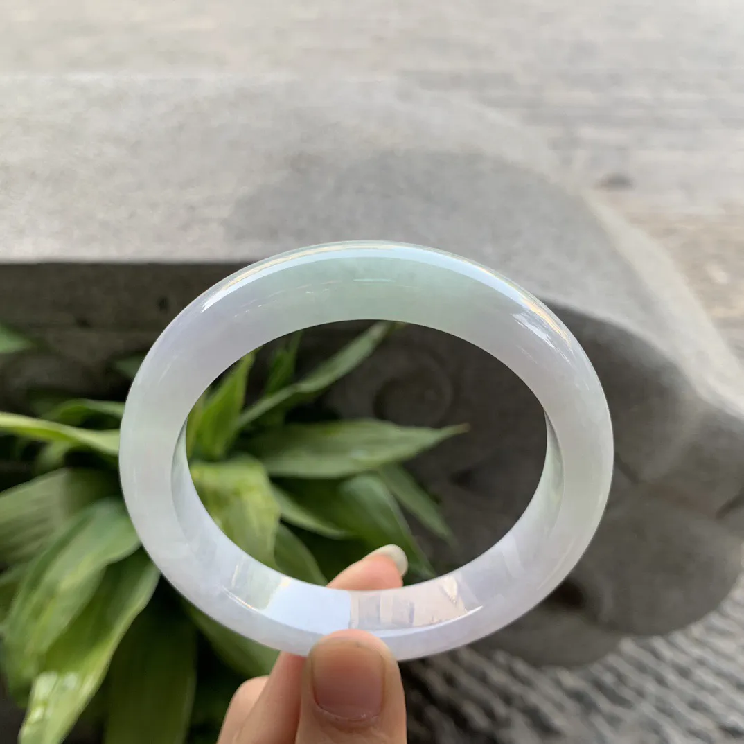 大圈口62.2-13.6-9.3 【冰晴绿正圈手镯】正圈62 33可戴