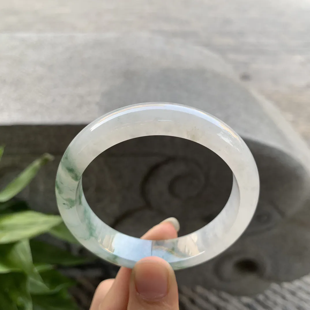 圈口 55.9-13.1-7.8【冰飘花正圈手镯】正圈55 56可戴