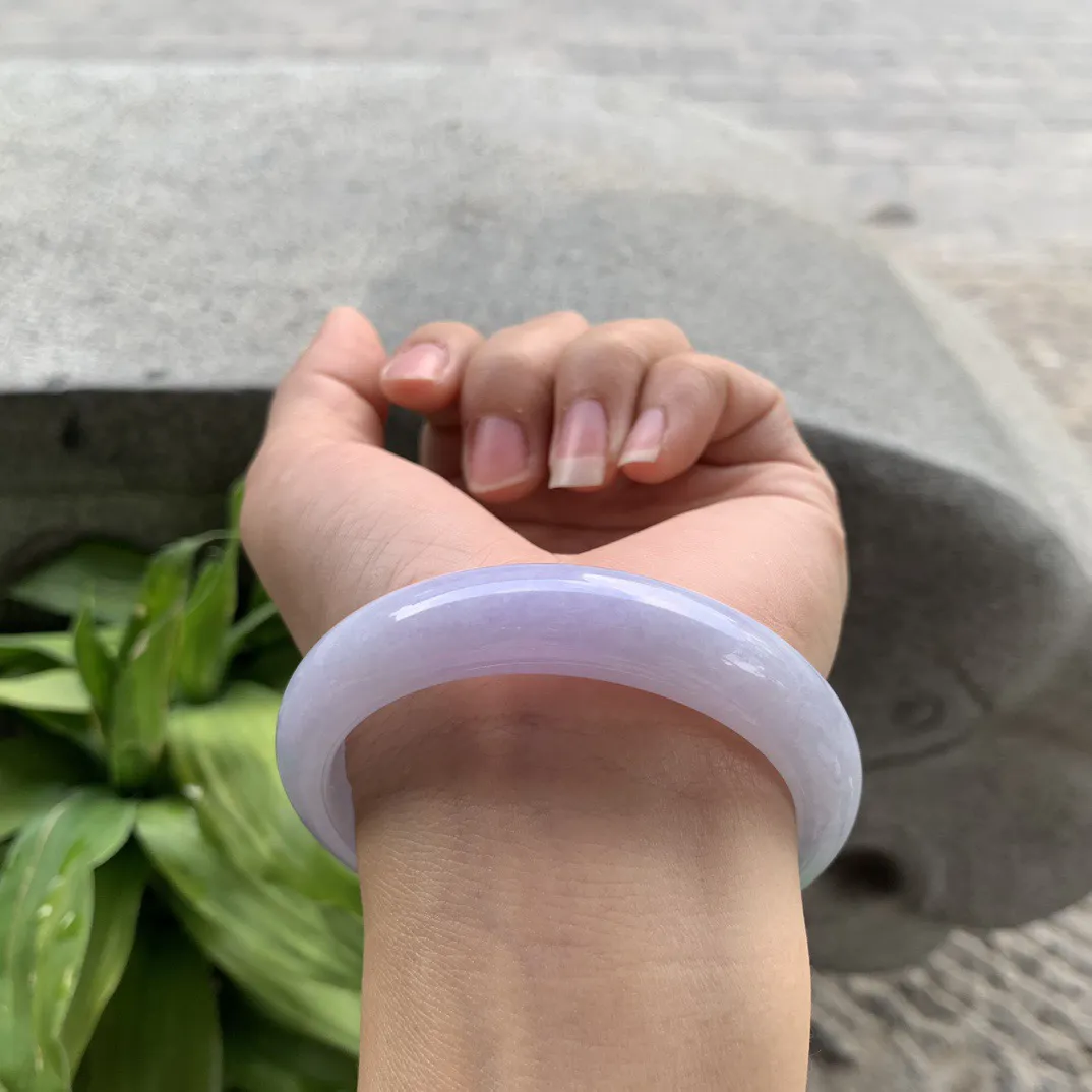 圈口55.5-12.6-7.9 【春彩正圈手镯】正圈55 56可戴