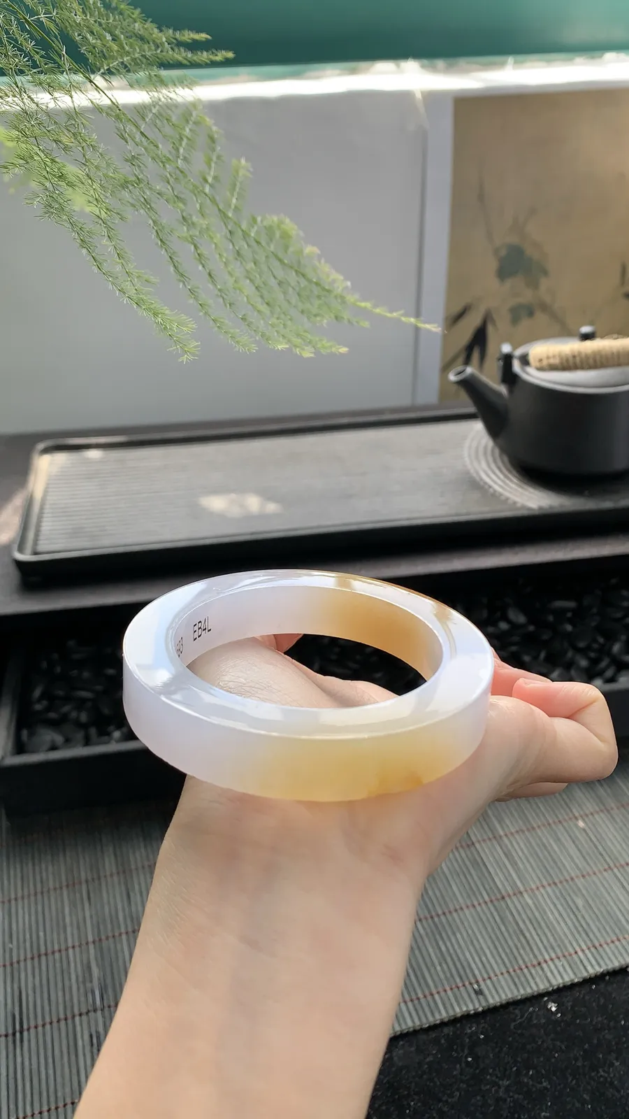 🧡【冰黄镯胚】