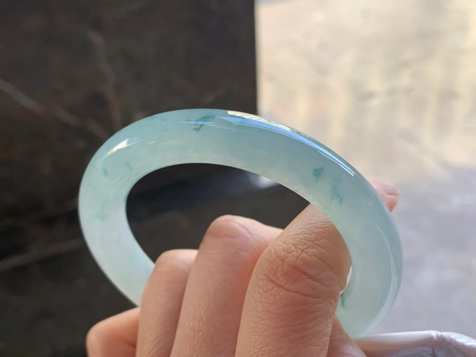 57.5-11

蓝花圆条手镯^_^飘花灵韵