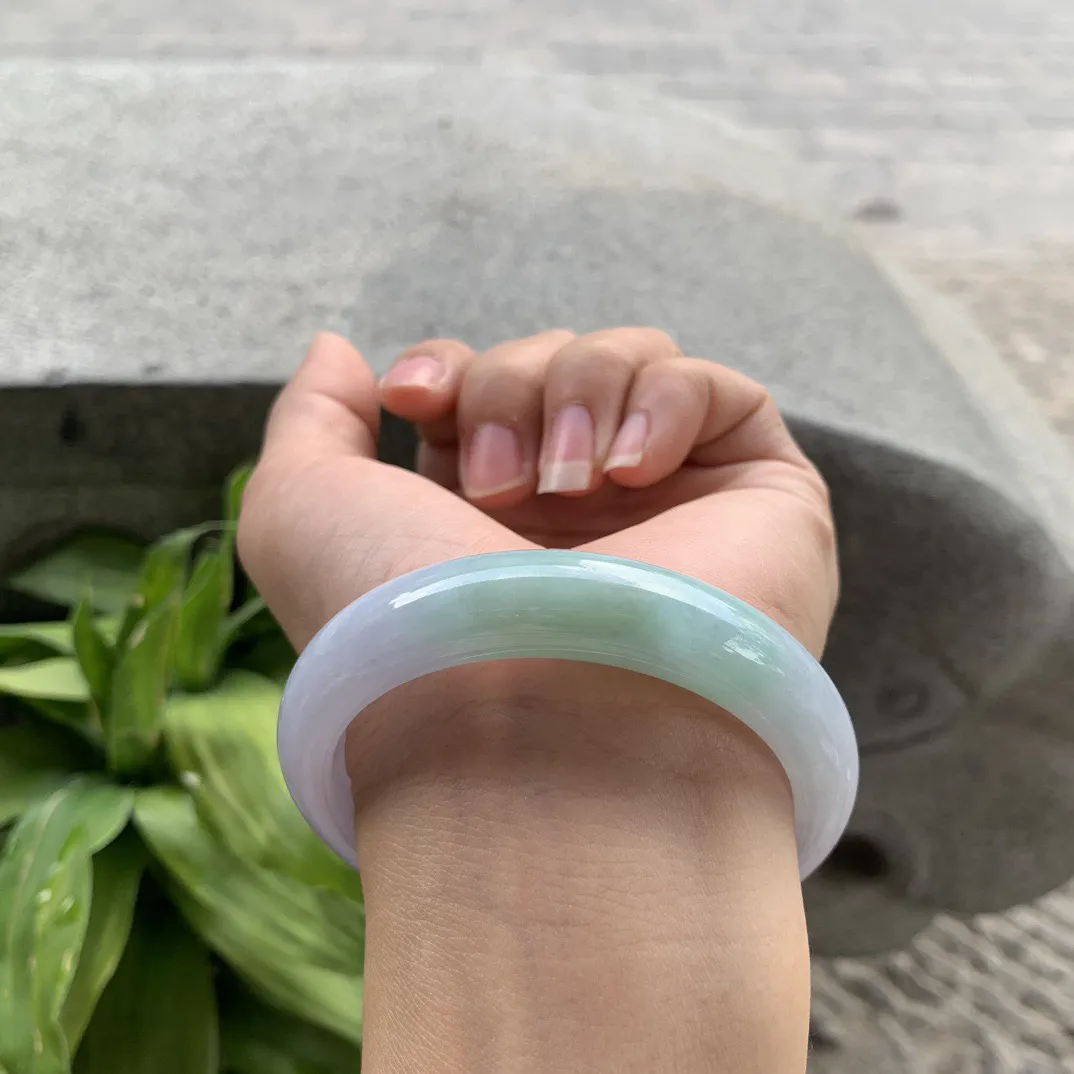 圈口55.5-12.6-7.9 【春彩正圈手镯】正圈55 56可戴