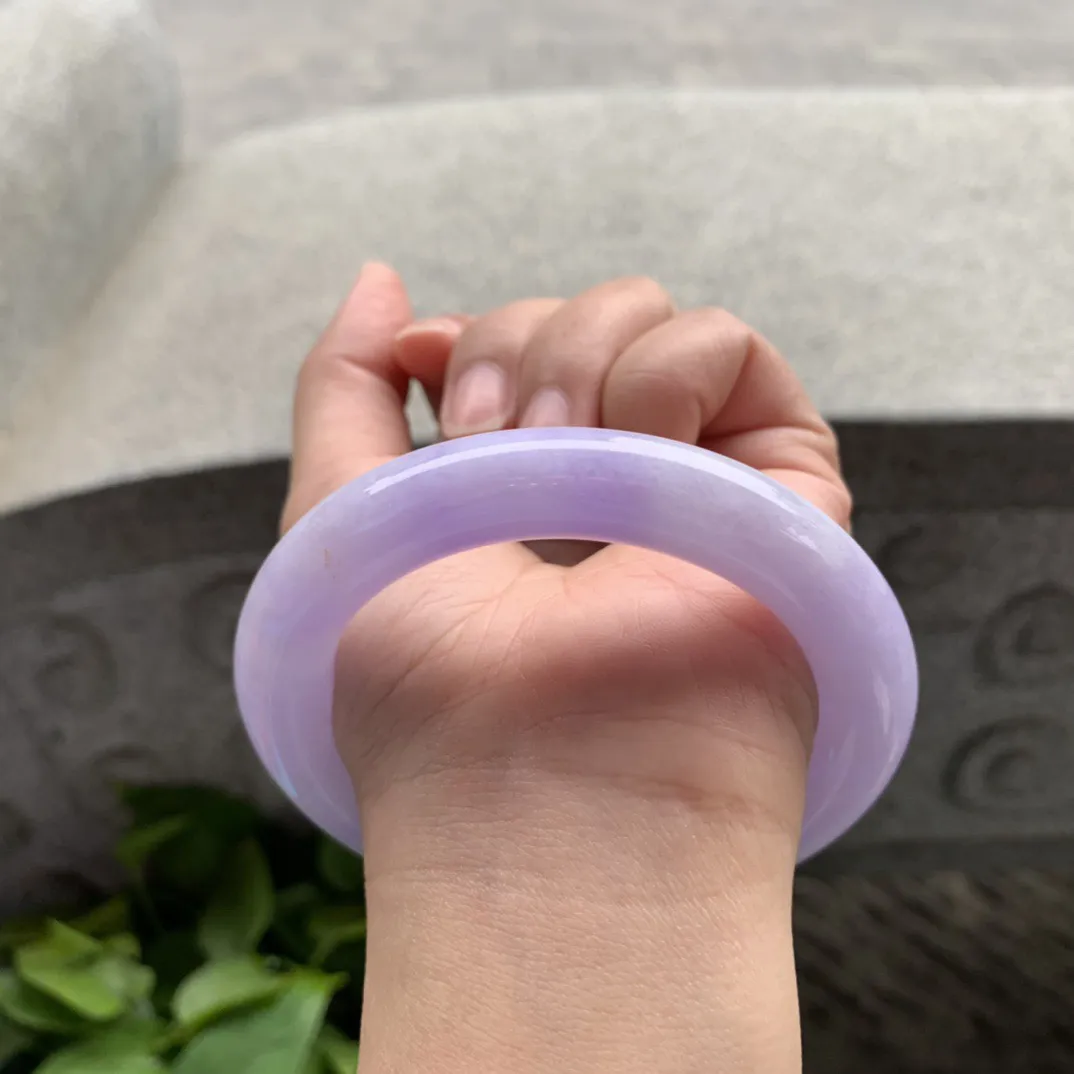 大圈口 58-11.3【满紫圆条手镯】圆条58 59可戴