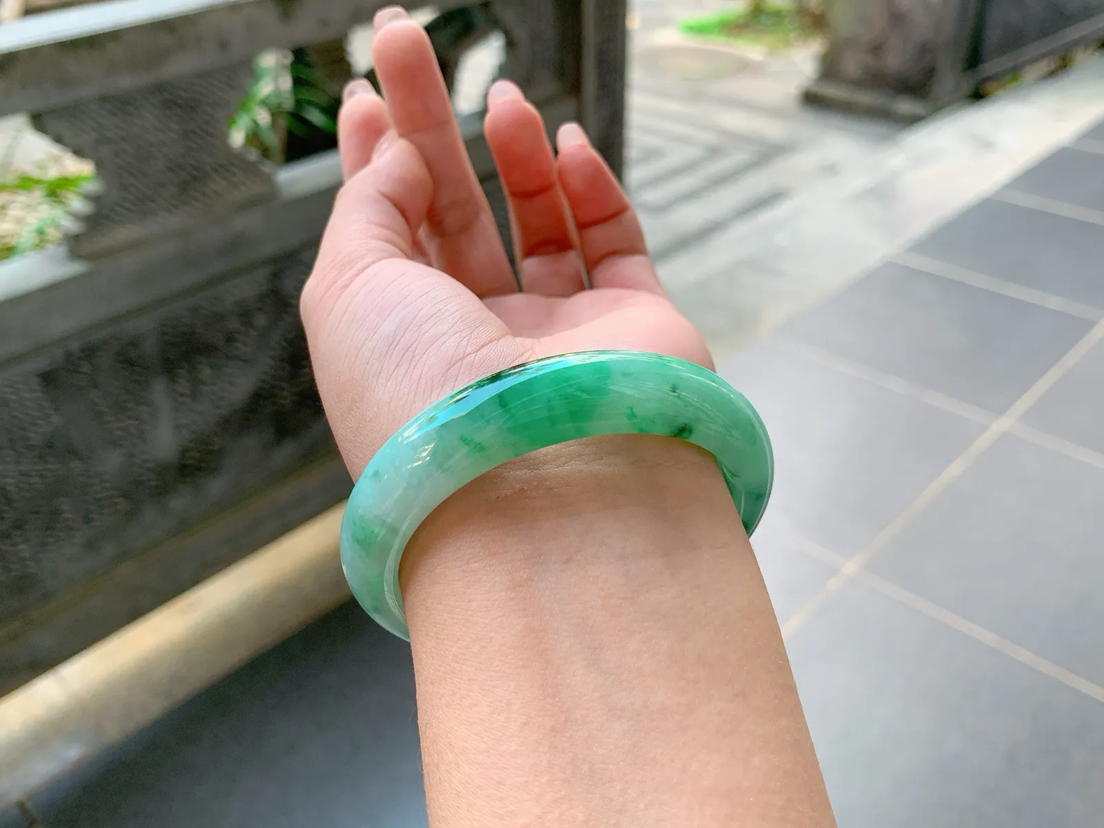 ｜55圈口
满圈飘色花，上手就是富贵的感觉，又抢眼又大气