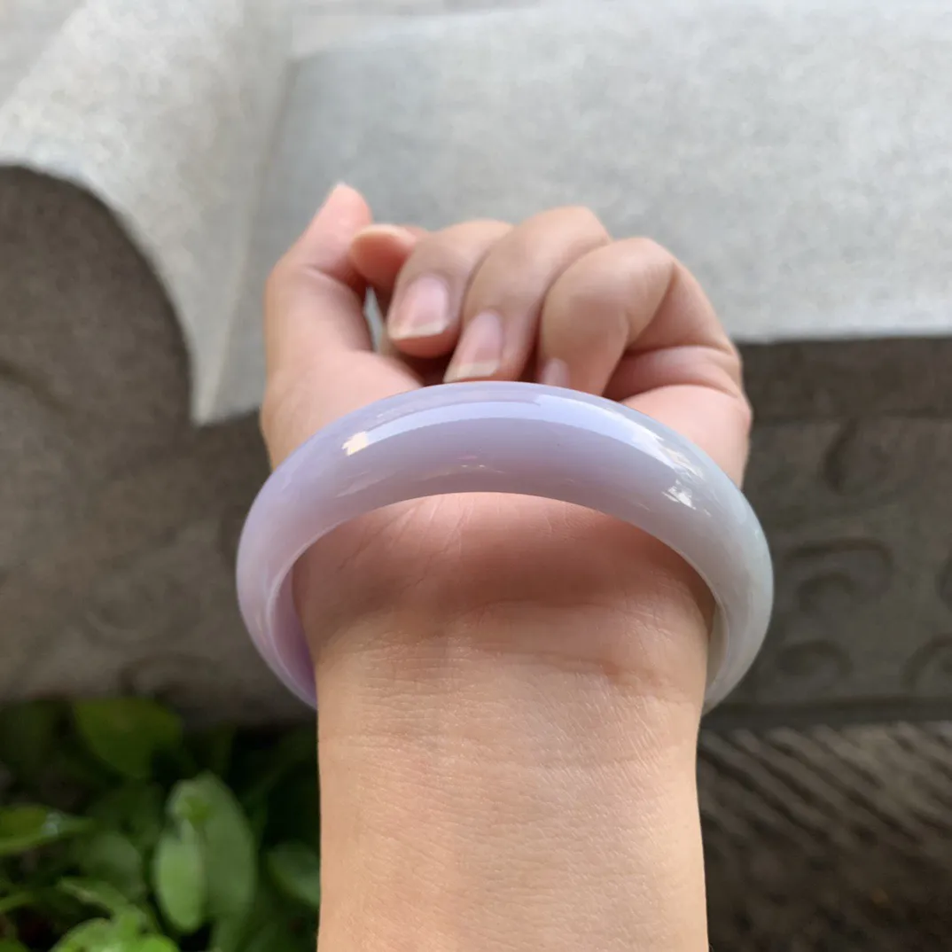 宽版圈口 57.9-16.3-7.1【紫罗兰正圈手镯】正圈57 58可戴