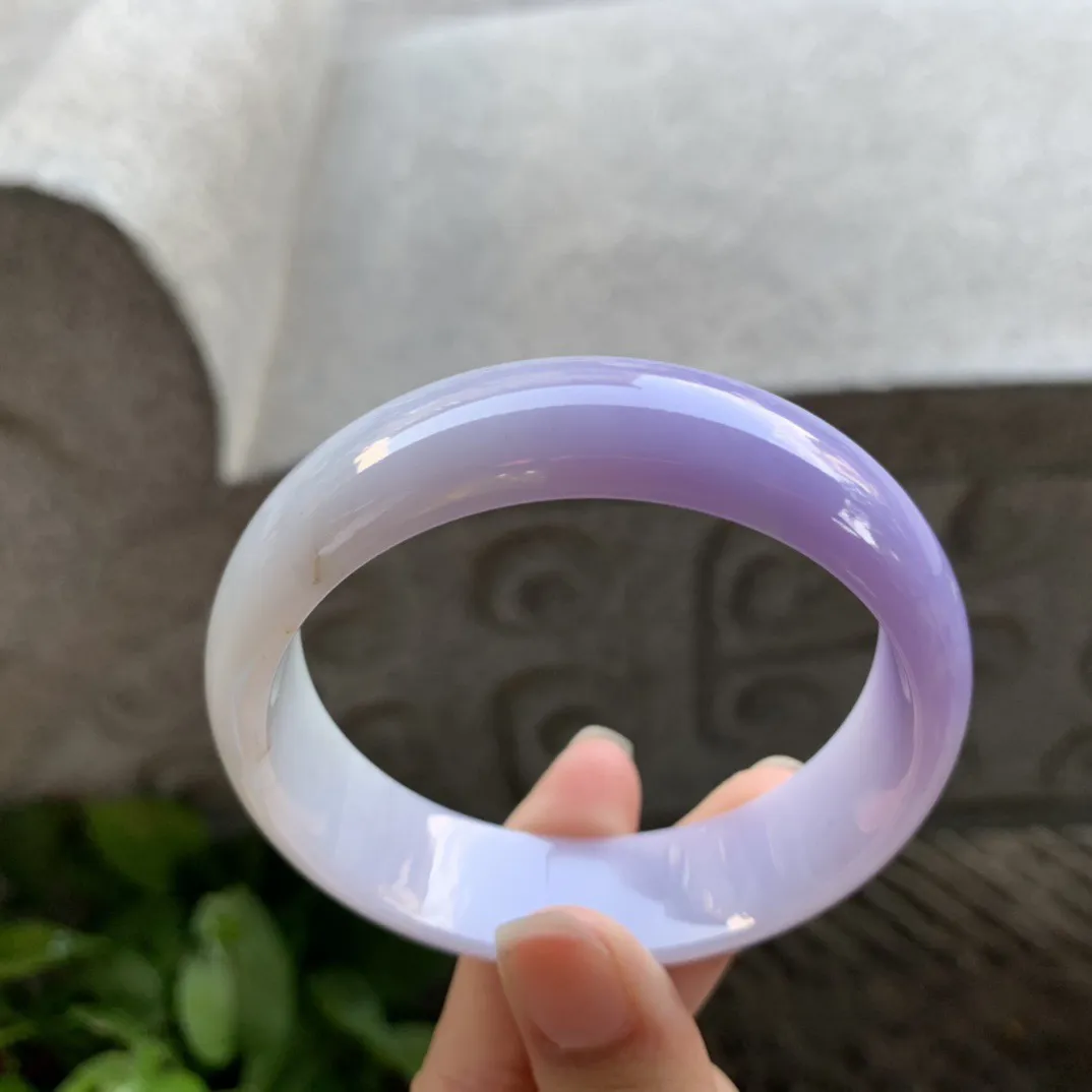宽版圈口 57.9-16.3-7.1【紫罗兰正圈手镯】正圈57 58可戴