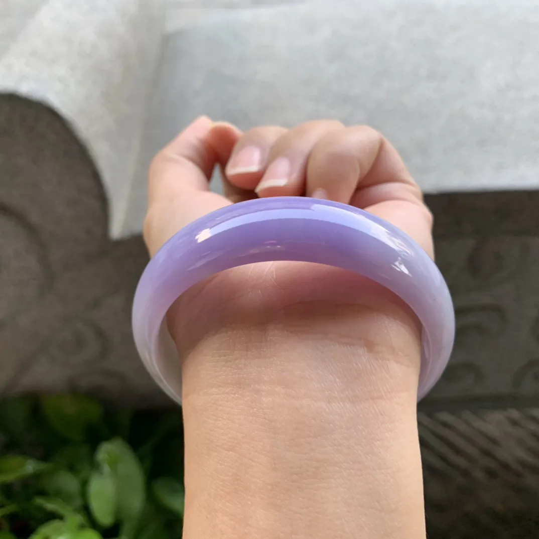 宽版圈口 57.9-16.3-7.1【紫罗兰正圈手镯】正圈57 58可戴
