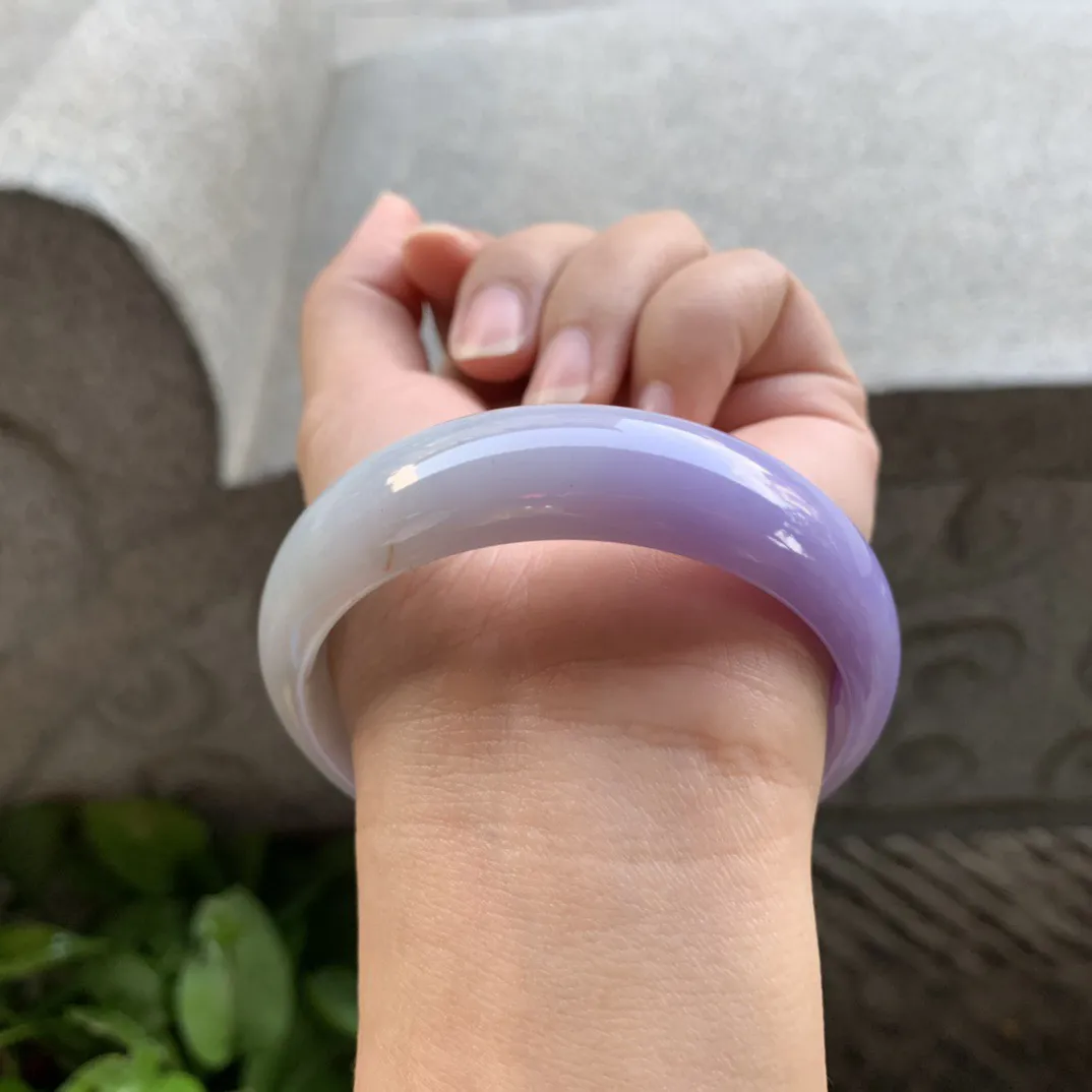 宽版圈口 57.9-16.3-7.1【紫罗兰正圈手镯】正圈57 58可戴