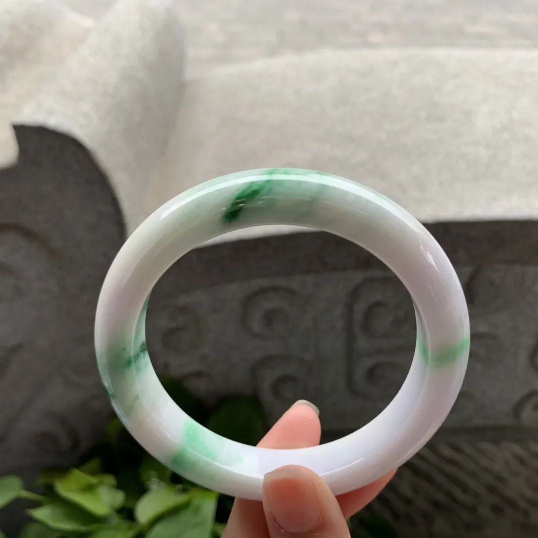 大圈口62.7-12.8-9.6 【春彩正圈手镯】正圈62 63可戴