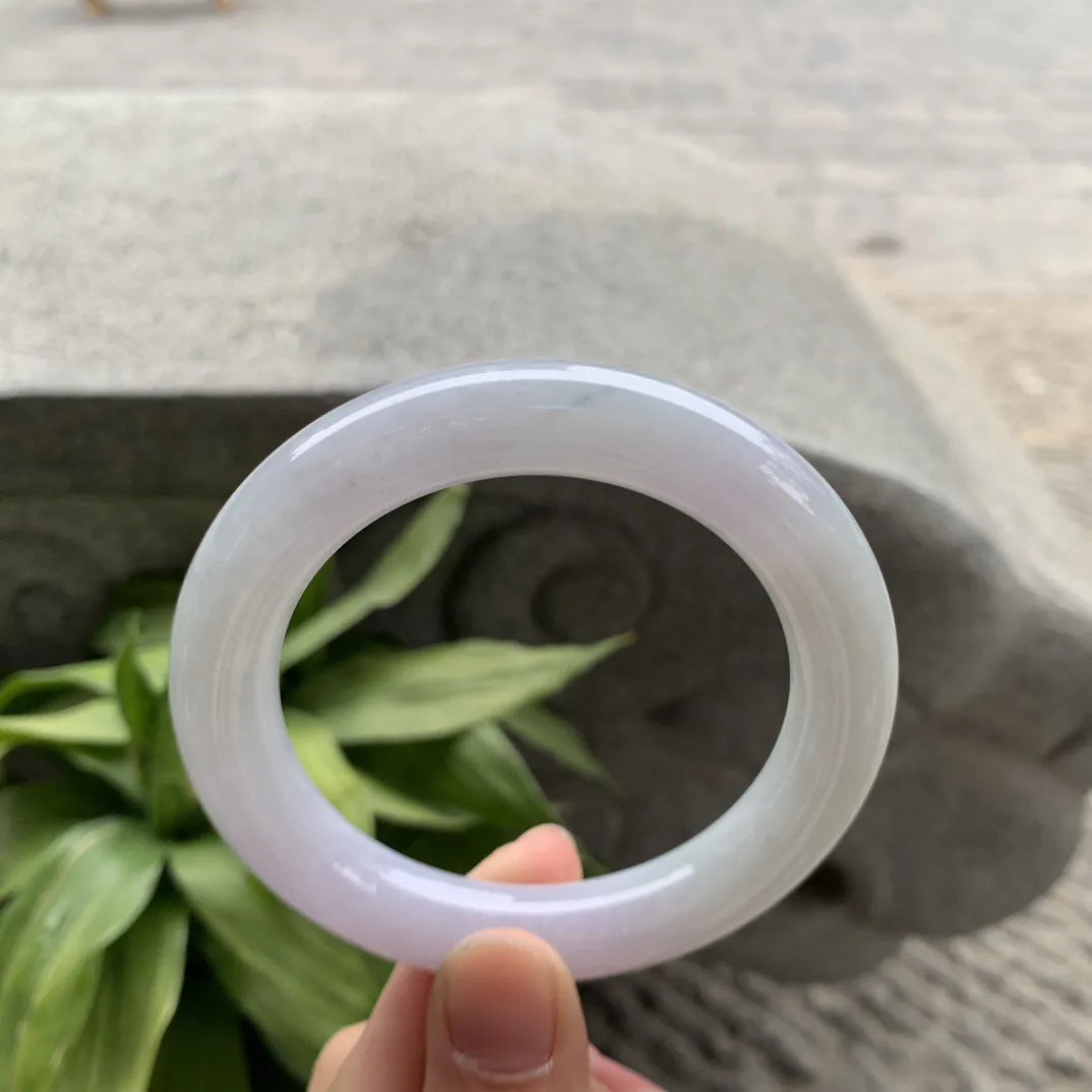 圈口56-11 【油紫圆条手镯】圆条56 57可戴