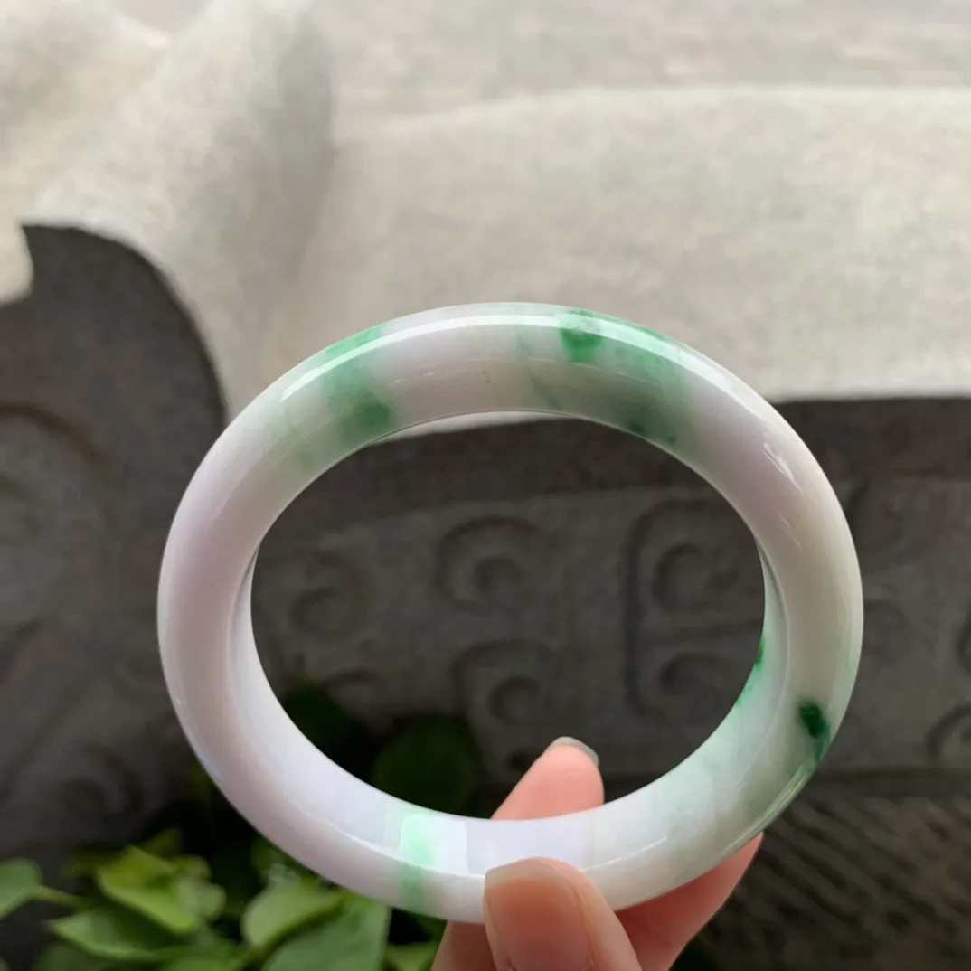 大圈口62.7-12.8-9.6 【春彩正圈手镯】正圈62 63可戴